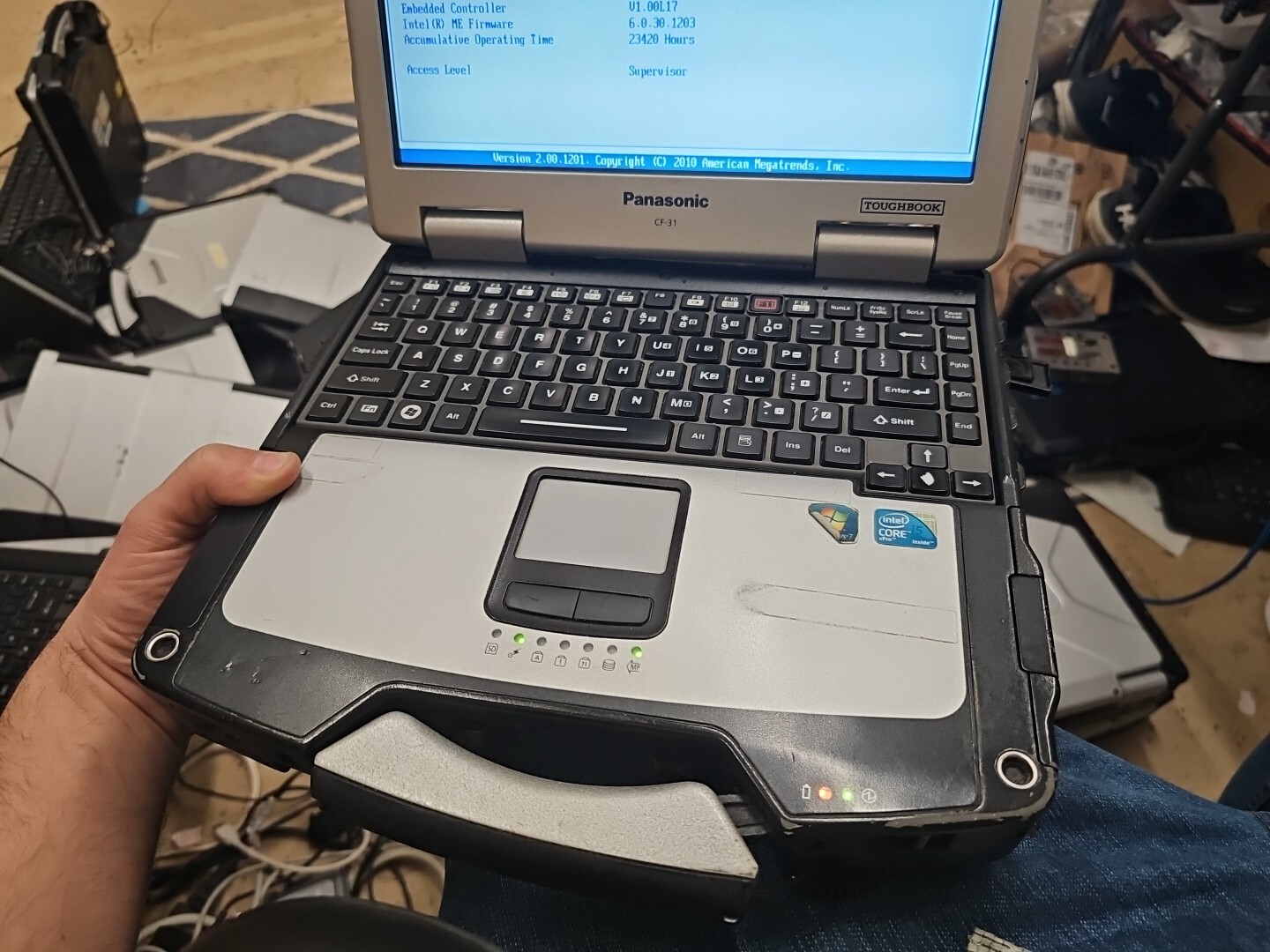 Panasonic Toughbook CF-31 MK-1 i5 520M @ 2.40GHz 8GB RAM DDR3 ( 23420HRS)