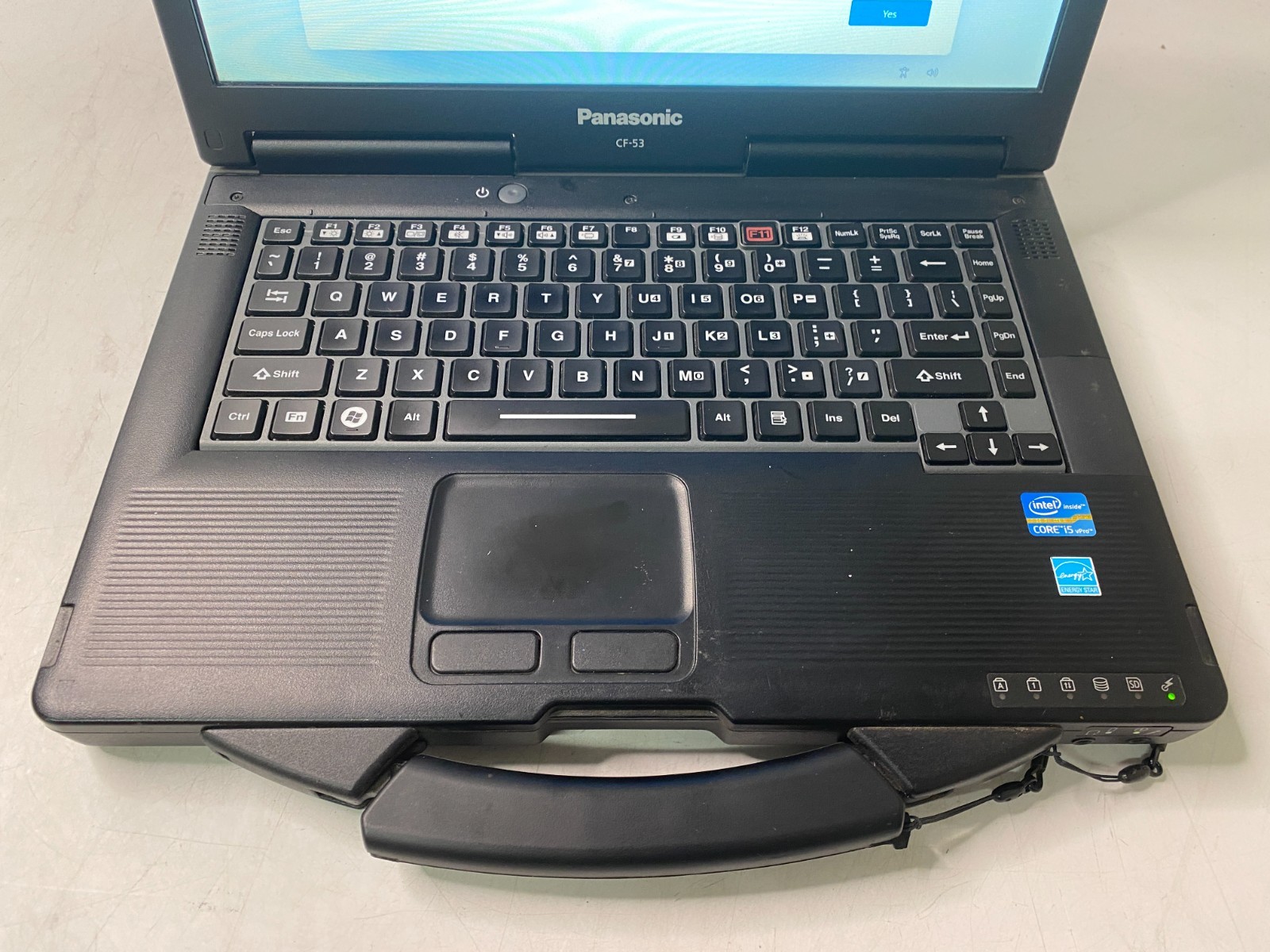 Panasonic Toughbook CF-53 MK2 i5-3320M 16GB DDR3 500GB SSD W11P 91% Battery