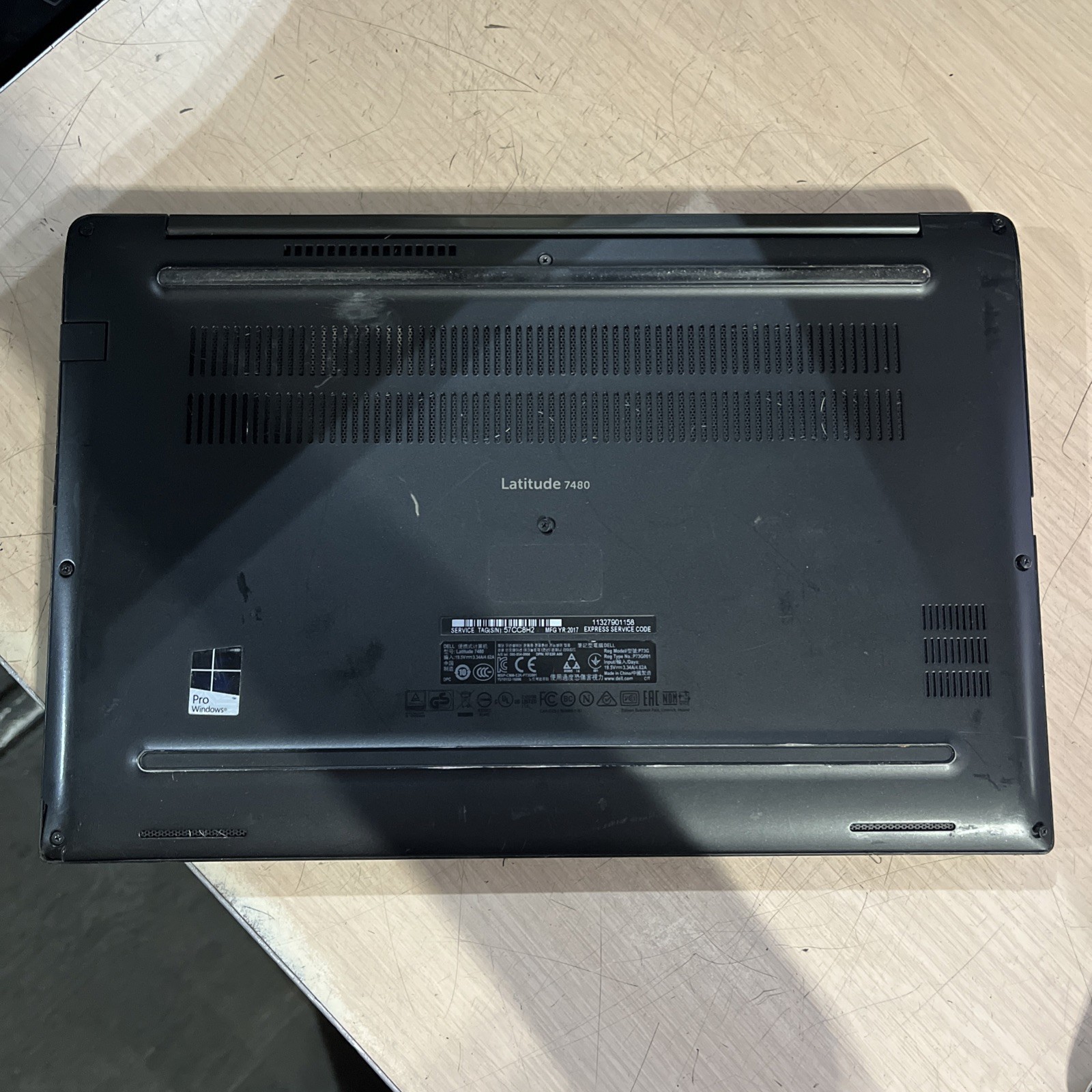 DELL LATITUDE 7480 INTEL CORE I5-6300U 2.40GHZ 8GB RAM NO HD