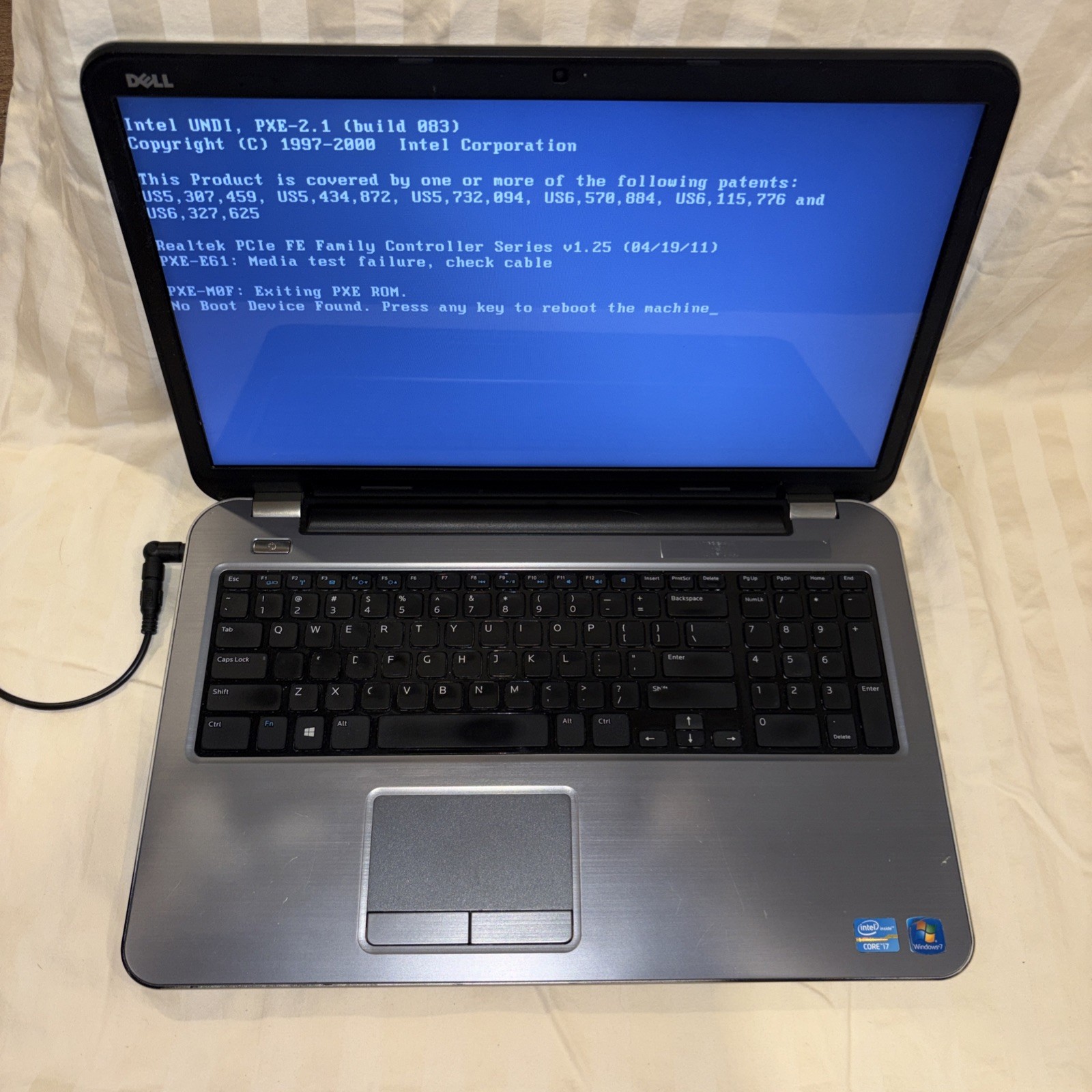 Dell Inspiron 5721 17.3″ Laptop Intel i7-3537U 8GB Ram NO HD/OS