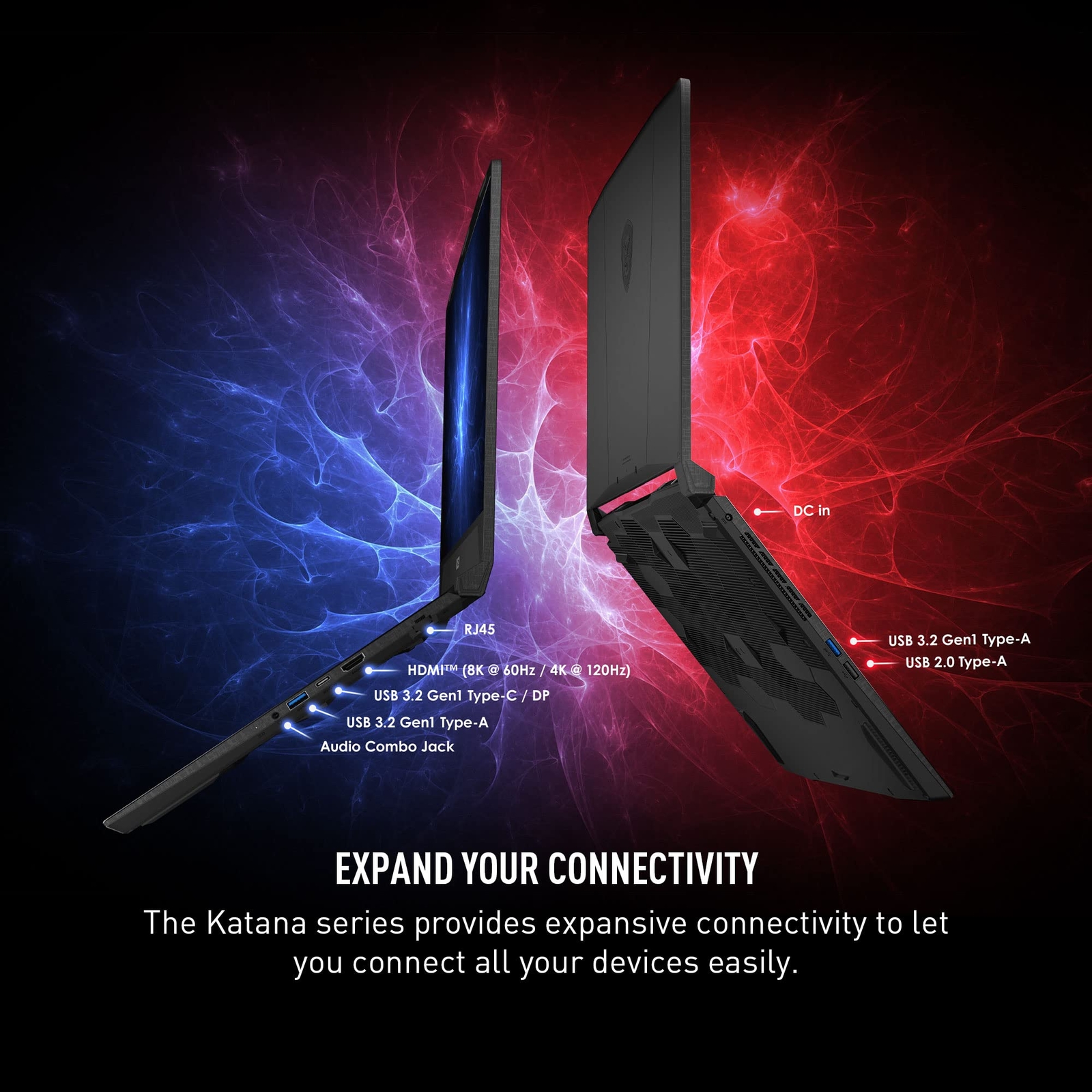 MSI Katana 15 15.6” Gaming i7-13620H RTX 4070 16GB 1TB Win11 H Blk B13VGK-2000US