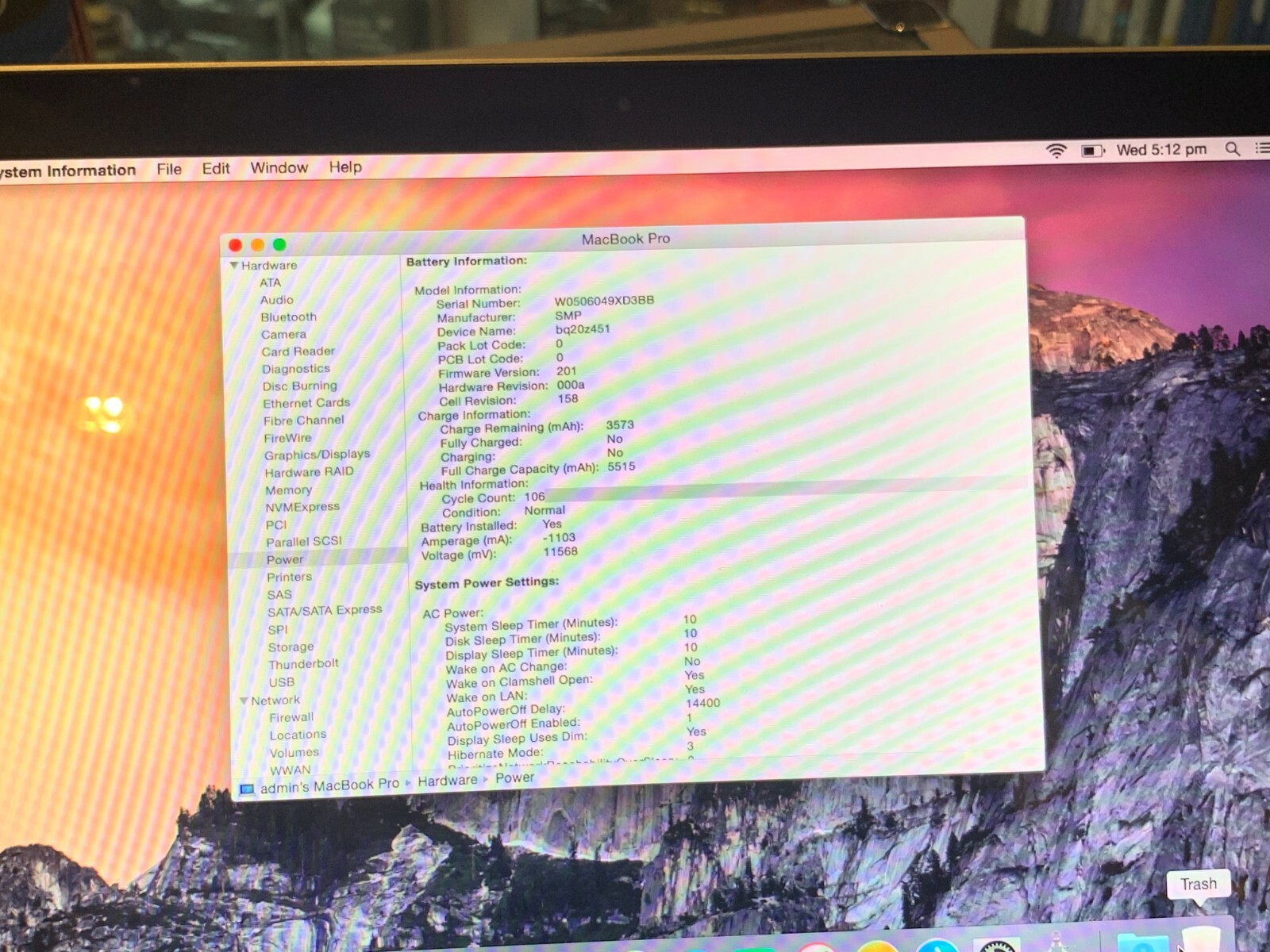 APPLE MACBOOK PRO (MD101LL/A) 13.3 / MID 2012 / 500GB HDD / 6 GB RAM – CORE I5