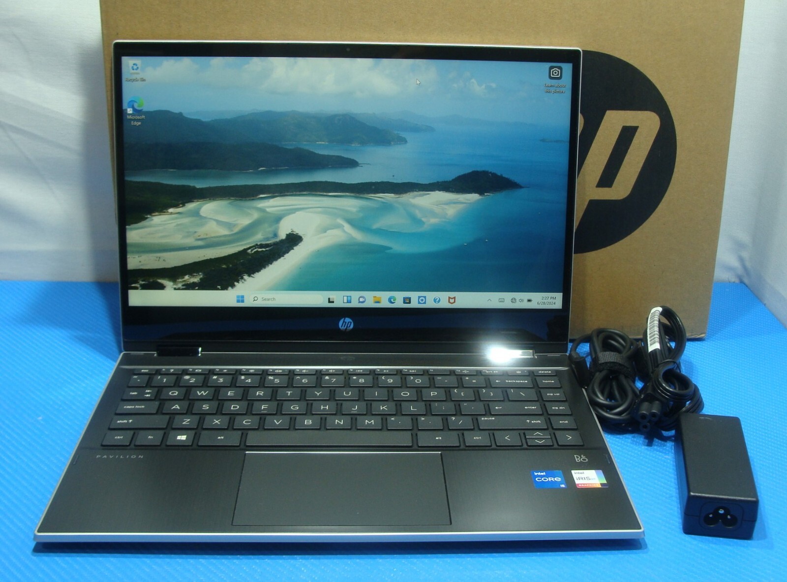 HP Pavilion x360 14-dw1025nr 2in1 TOUCH i5-1135G7 8GB 256GB SSD 1cycle Battery
