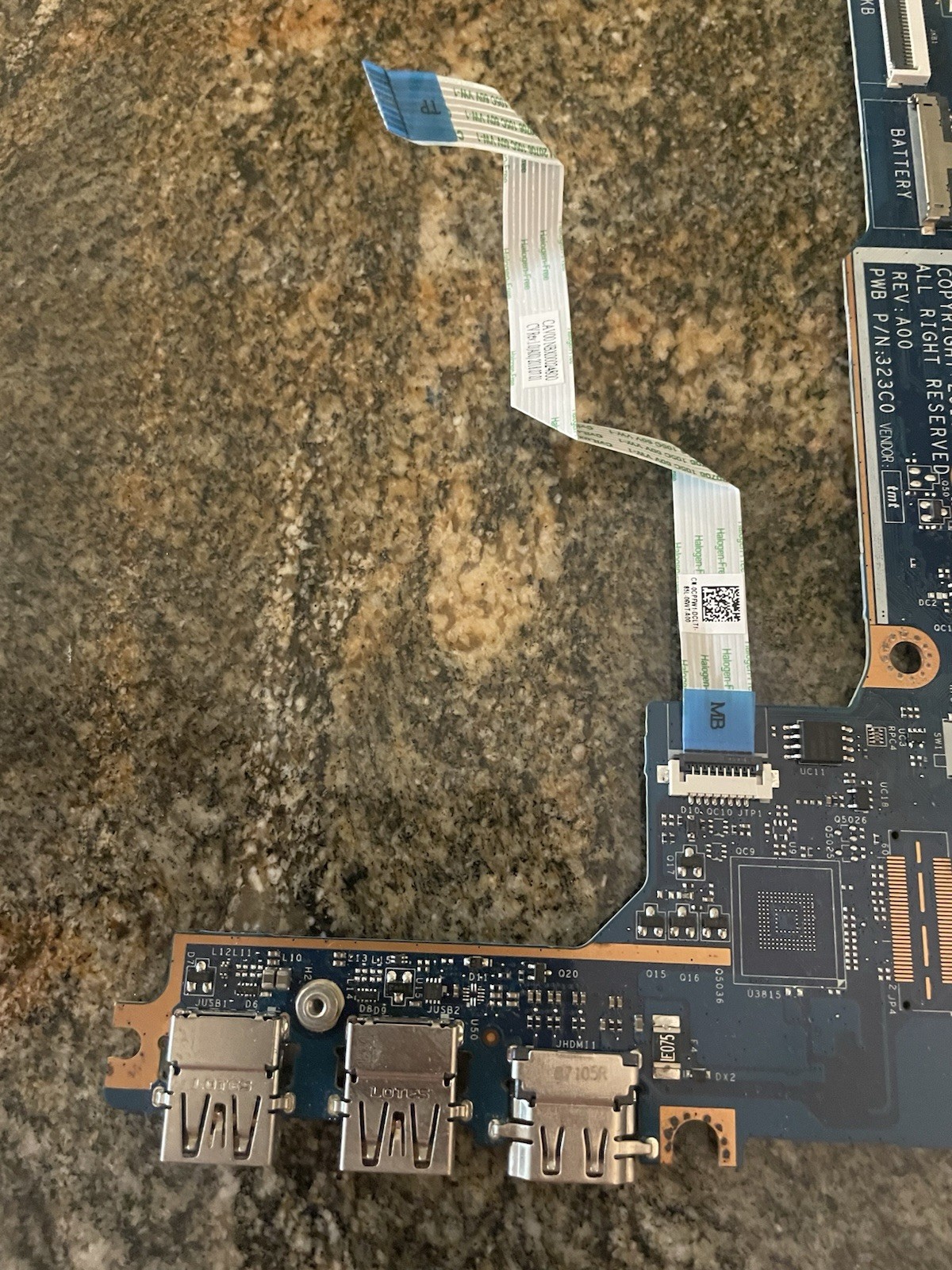 Dell Latitude P26T P26T003 3190 2 in 1 11.6″ Replacement – Motherboard 323CO
