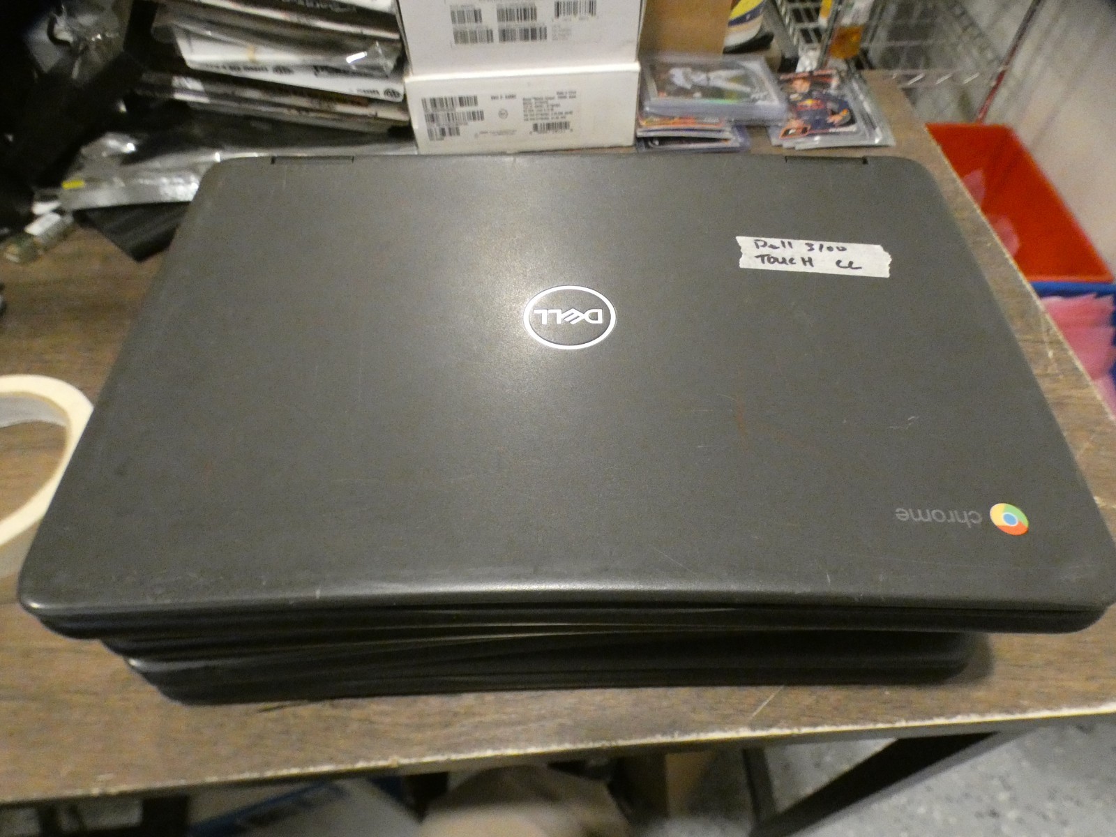 Dell Chromebook 3100 2 in 1 11.6″ Touchscreen Celeron 4GB 32GB 1.1GHZ (Lot of 4)