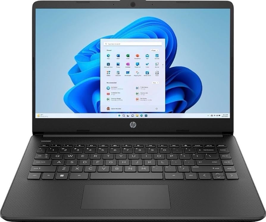 HP 14-dq0761dx 14″ HD LED Intel Celeron N4120 4GB SODIMM DDR4 SDRAM 128GB EMMC
