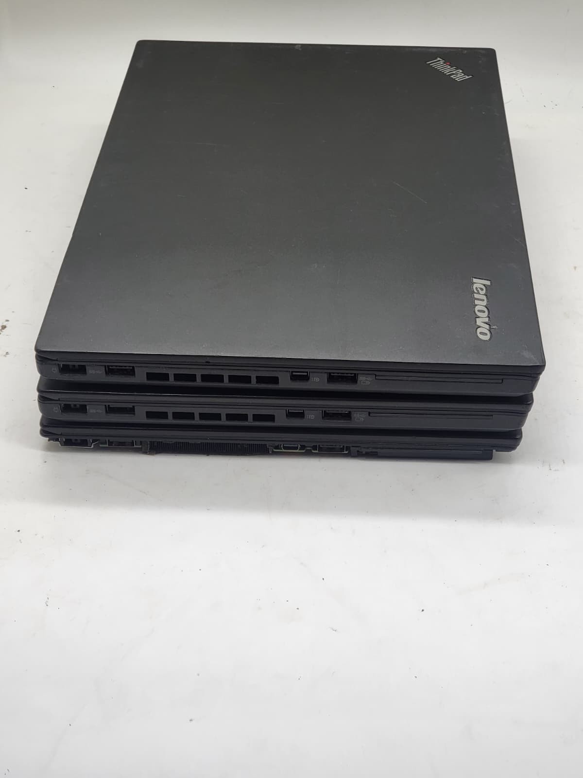 LOT OF 3 Lenovo ThinkPad T450s 14” 4GB RAM NO SSD BOOTED TO BIOS AS IS READ