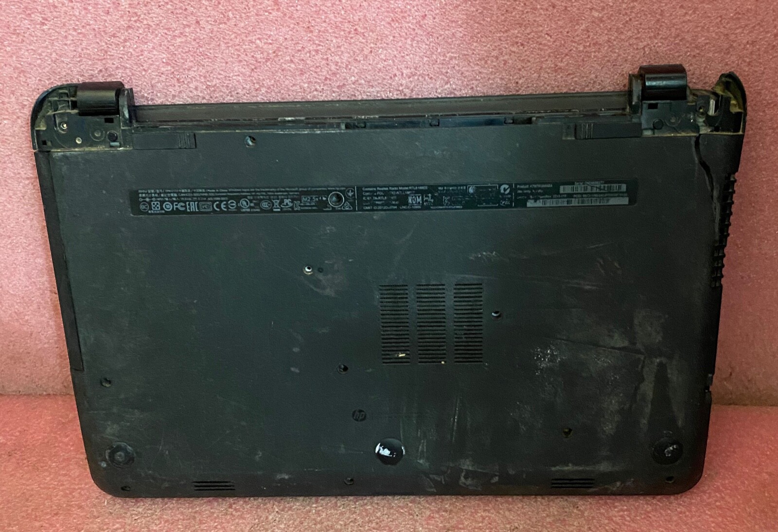 HP 15 Notebook PC_Intel Pentium N3540 @ 2.16 GHz_4GB RAM_500GB HDD_PLEASE READ!!