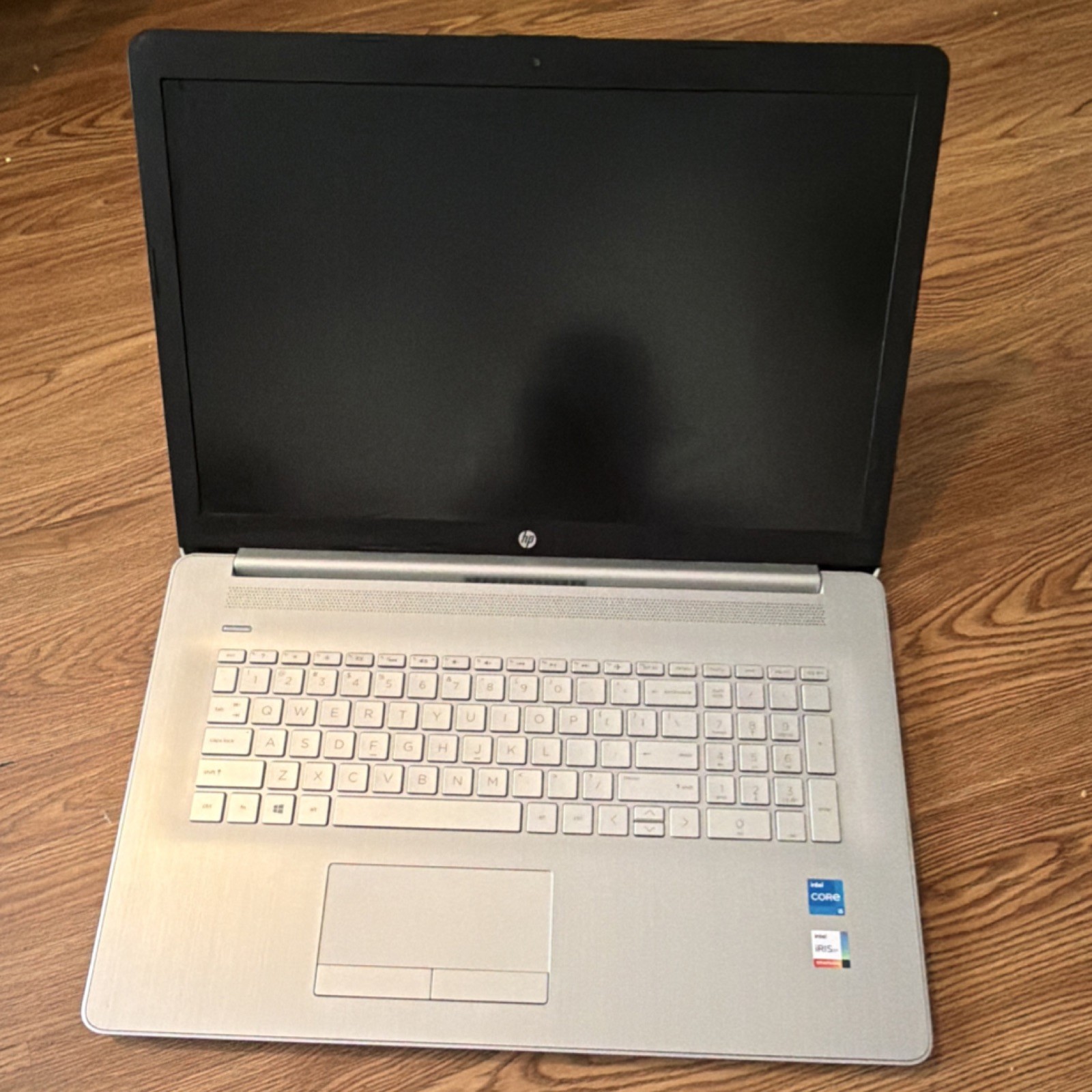 HP 17-by4061nr 17″ Laptop Intel Core i5 Iris Xe Silver with Charger