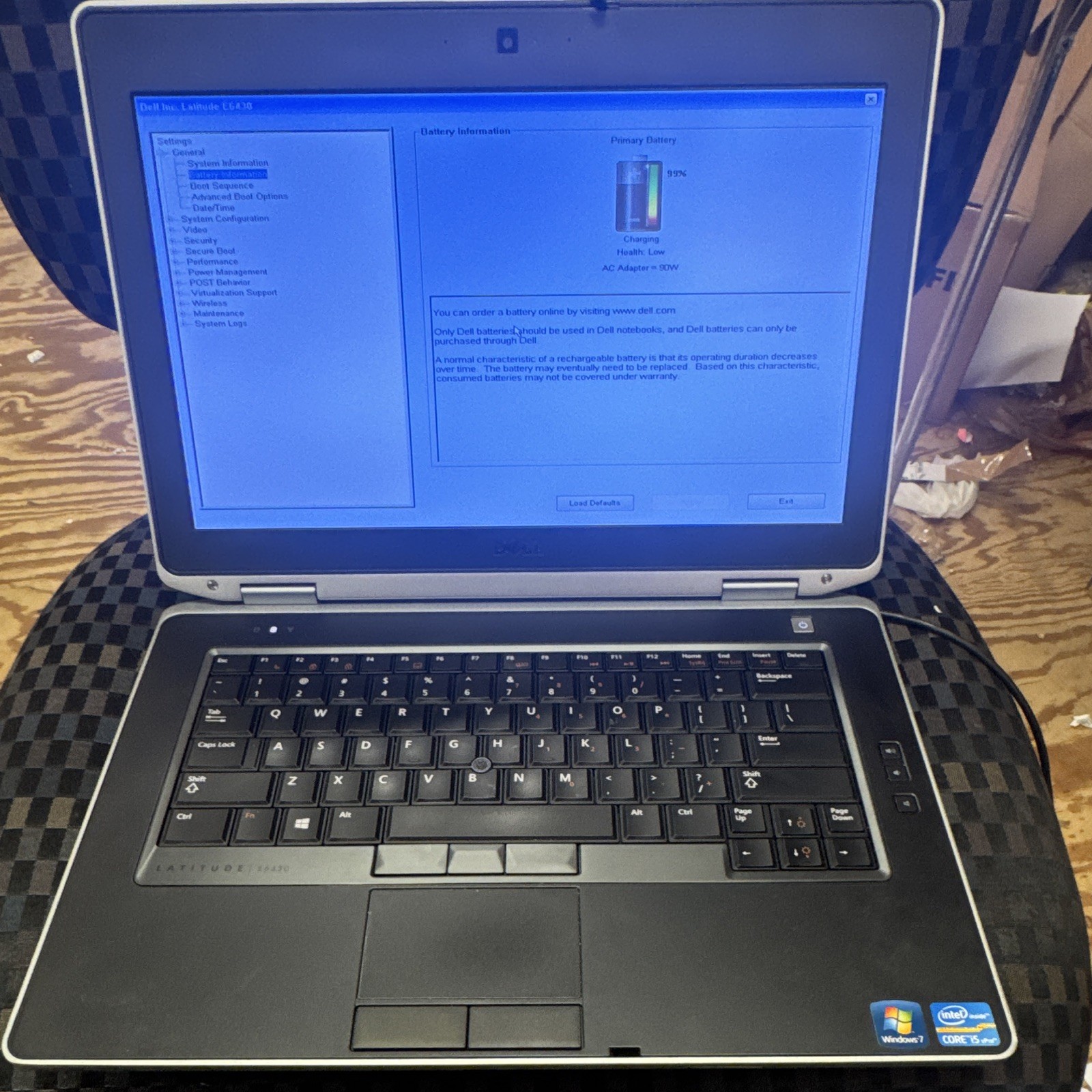 Dell Latitude E6430 14″ i5-3340M 2.70GHz 6GB 160GB SSD Win 10 Black *READ*