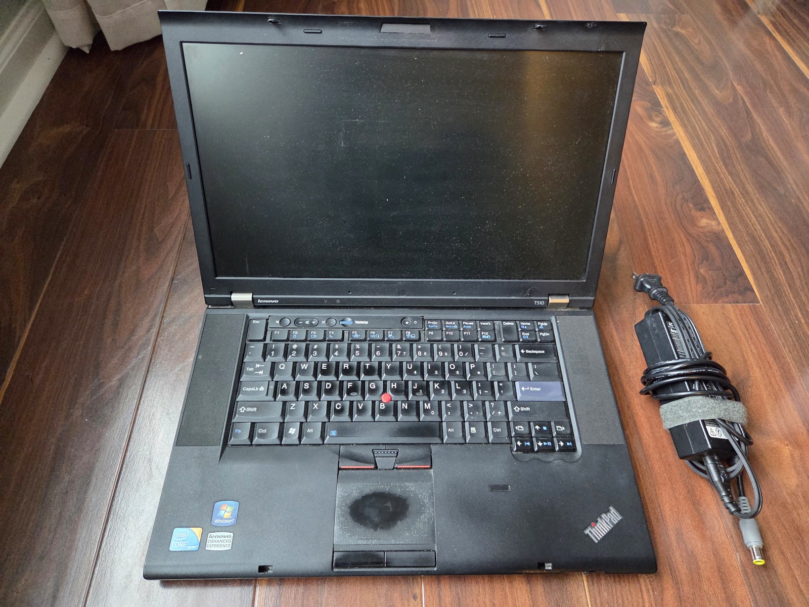 Lenovo ThinkPad T510 15″ Intel i5-M560 2.6GHz 4 GB RAM 500 GB HD Windows 7 Prem