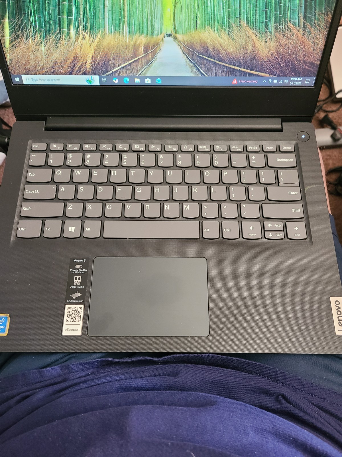 LENOVO IDEAPAD 3 141MLO5 LAPTOP, 14 INCH, WIN 10 PRO/OFFICE, 8GB RAM, 128GB NVME