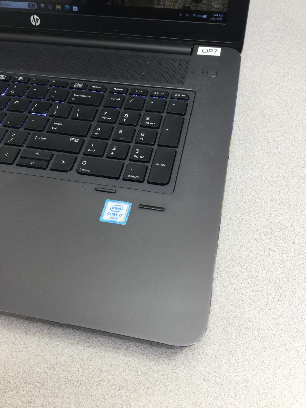 HP ZBook 17 G3 core i7 6th gen 2.60ghz 128GB SSD 12GB RAM 17.3” WIN 11 PRO