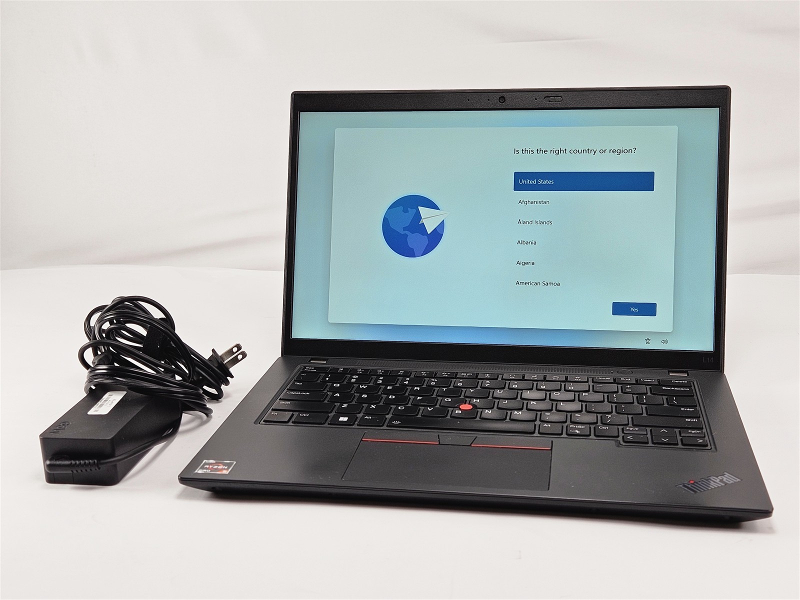Lenovo ThinkPad L14 Gen 4 14″ Ryzen 5 Pro 7530U 16GB 256GB SSD USB-C HDMI Win11