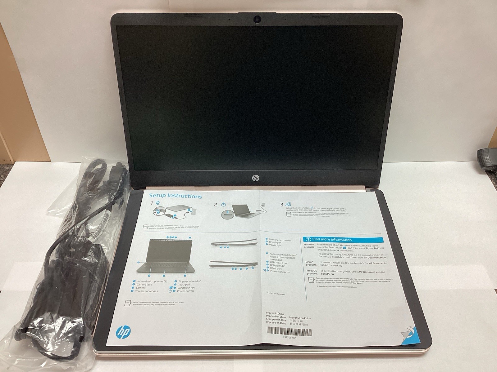 HP Laptop 14-DQ0762DX 14″ Intel Celeron N4120 128GB – Rose Gold