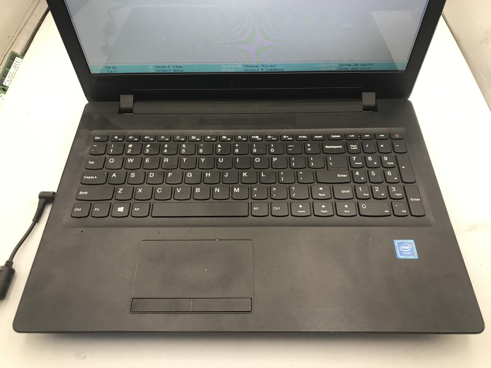 LENOVO IDEAPAD 110 15IBR -BOOTS TO BIOS- INTEL CELERON N3060 – 4GB RAM -READ- BB