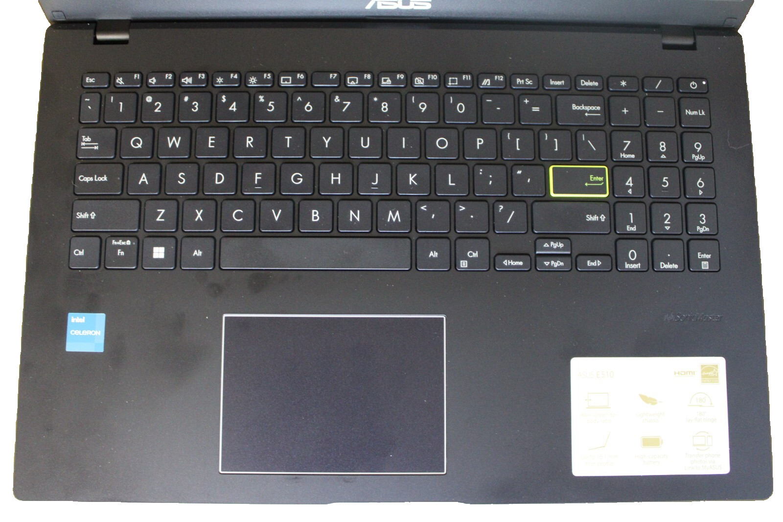 Asus Vivobook Go L510KA-ES04 15.6 Intel Celeron N4500 4GB 128GB SSD W10H