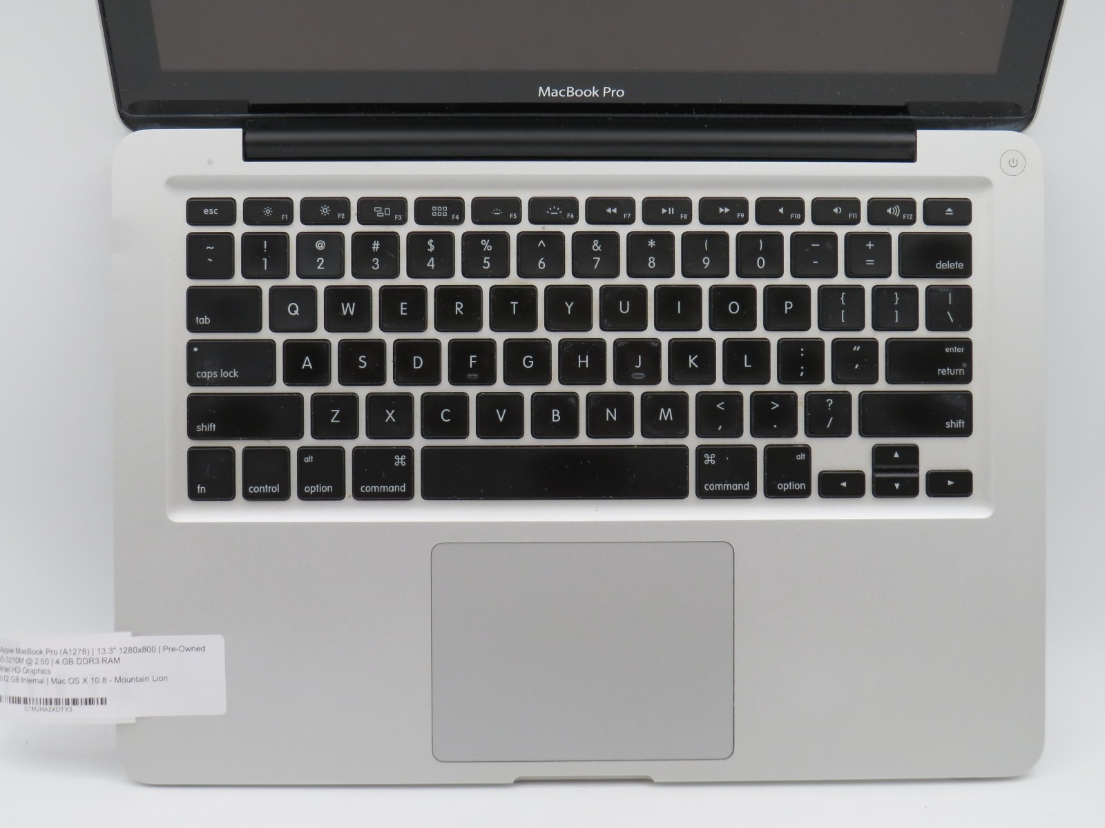 Apple MacBook Pro A1278 | i5-3210M @ 2.5GHz | 4GB DDR3 | HD 4000 | 13.3″ Display