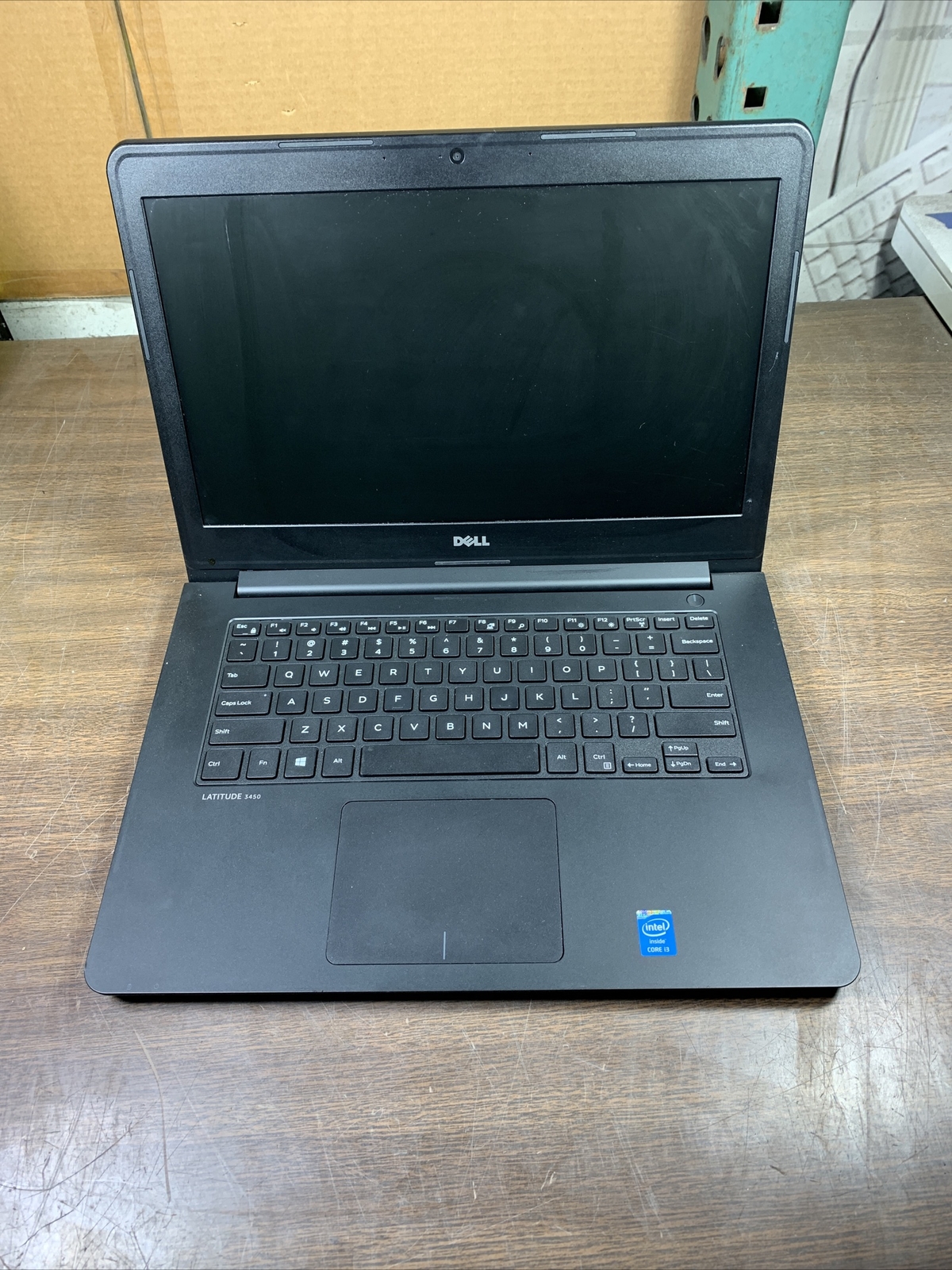 DELL LATITUDE 3450 INTEL CORE I3-4005U 1.70GHZ 4GB RAM **NO HD/ NO CADDIE