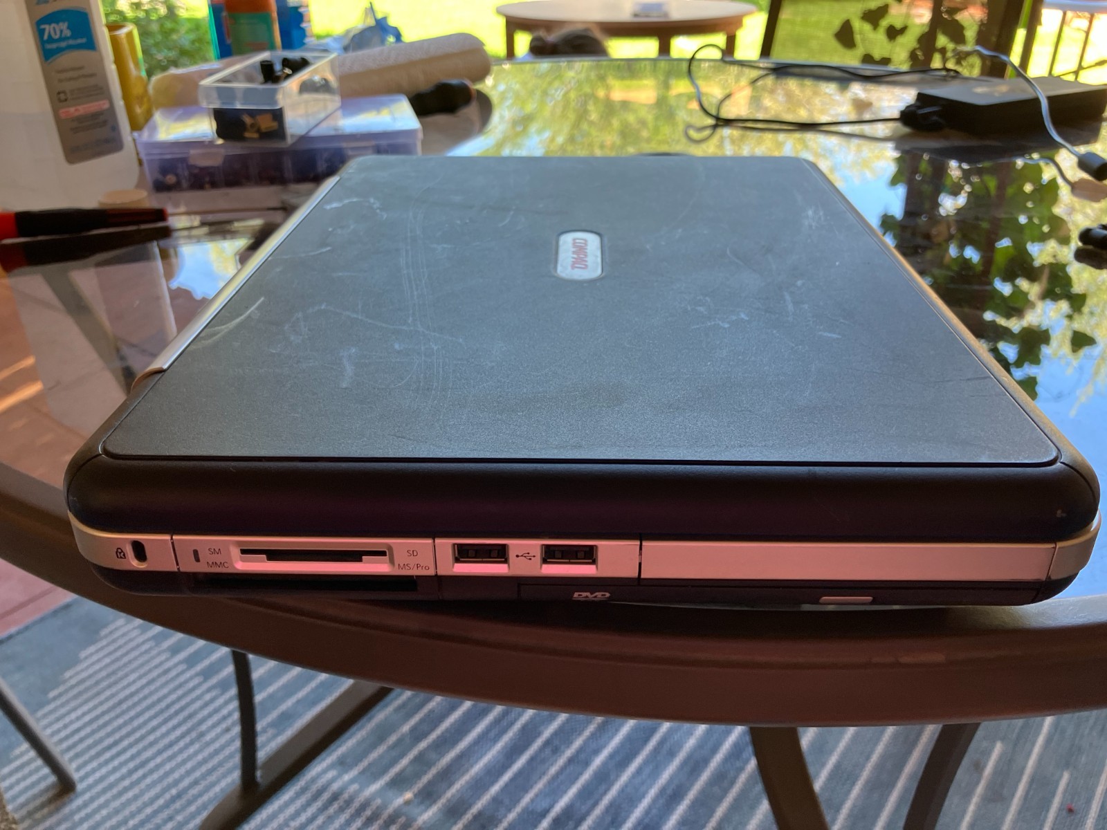 HP Compaq R3000 14″ Celeron 2.8GHz 768MB RAM 16GB SSD 768MB RAM XP NO SOUND READ