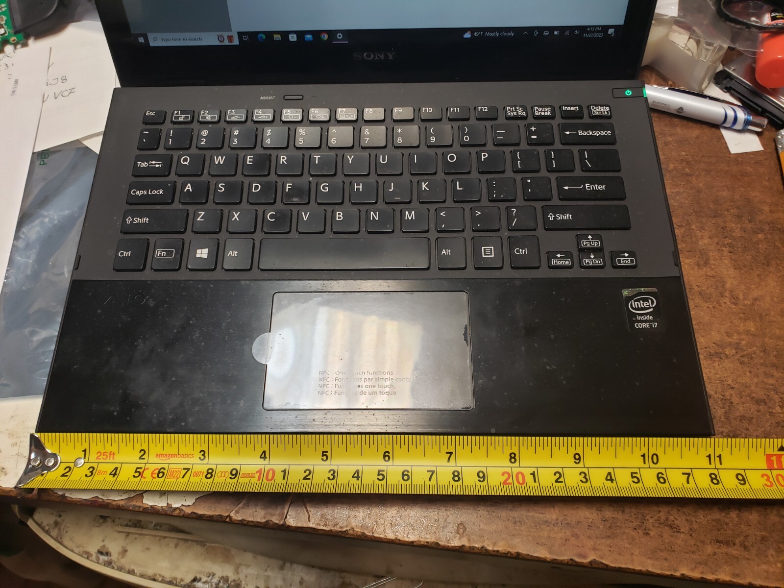 Sony Vaio Ultrabook Slim, small & light Intel i7/8GB/256GB m.2 SSD/11.6 TouchScr