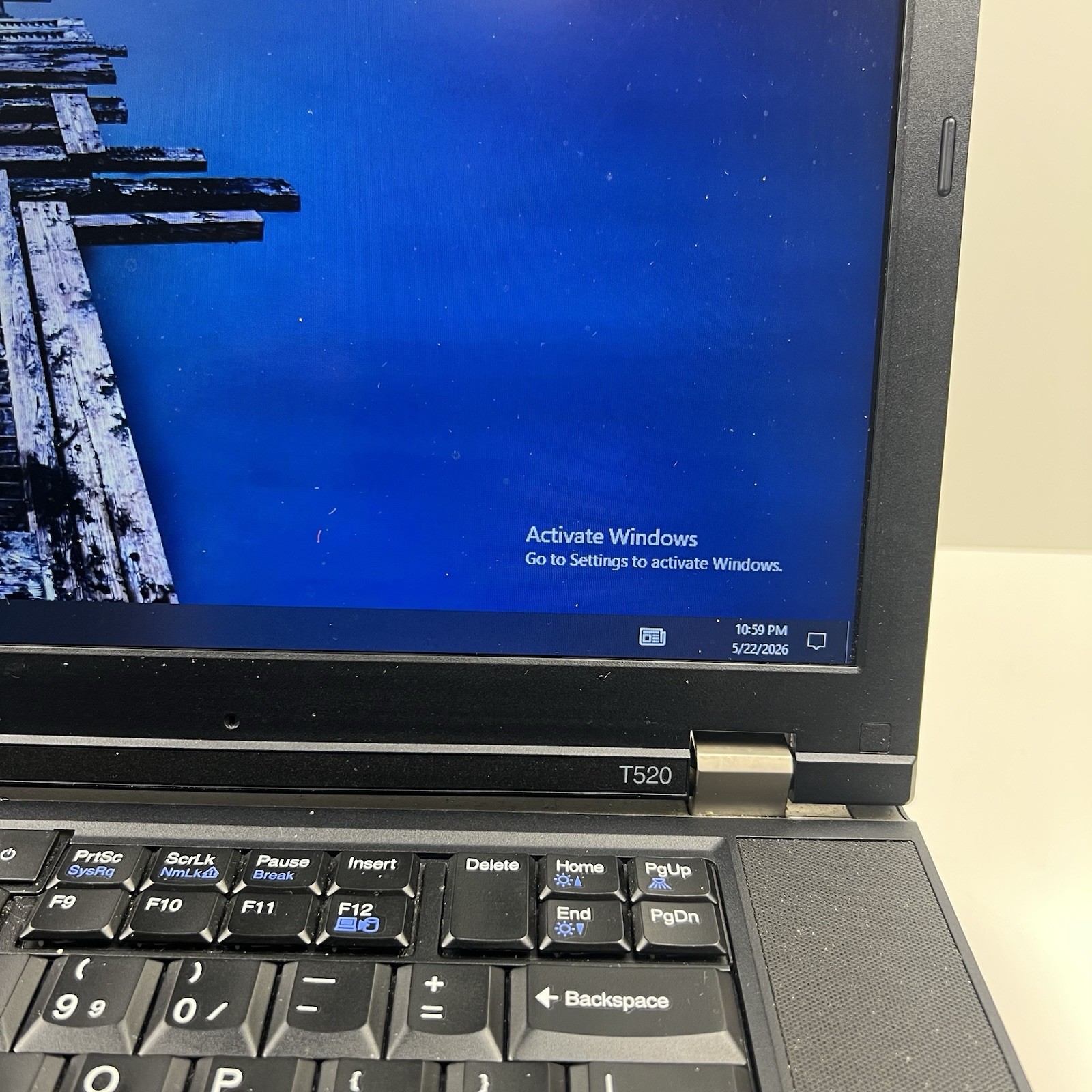 Lenovo ThinkPad T520 Intel i7-2640M 8GB 320GB HDD Win 10 w/ Charger|ELP78, READ