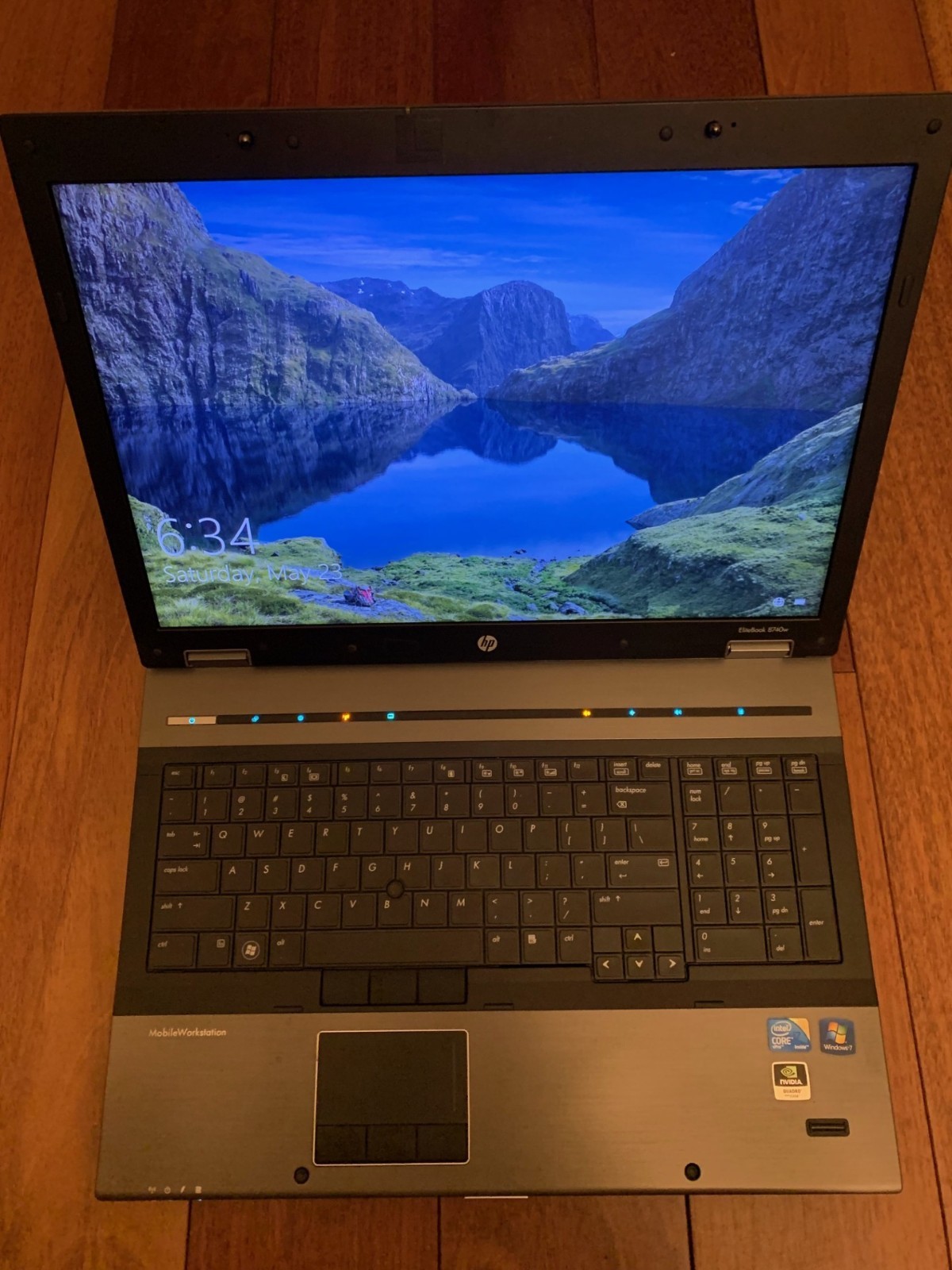 HP Elitebook – 8740W Intel Core i7 CPU M640, 6GB RAM, Windows 10 Pro, 297GB HDD