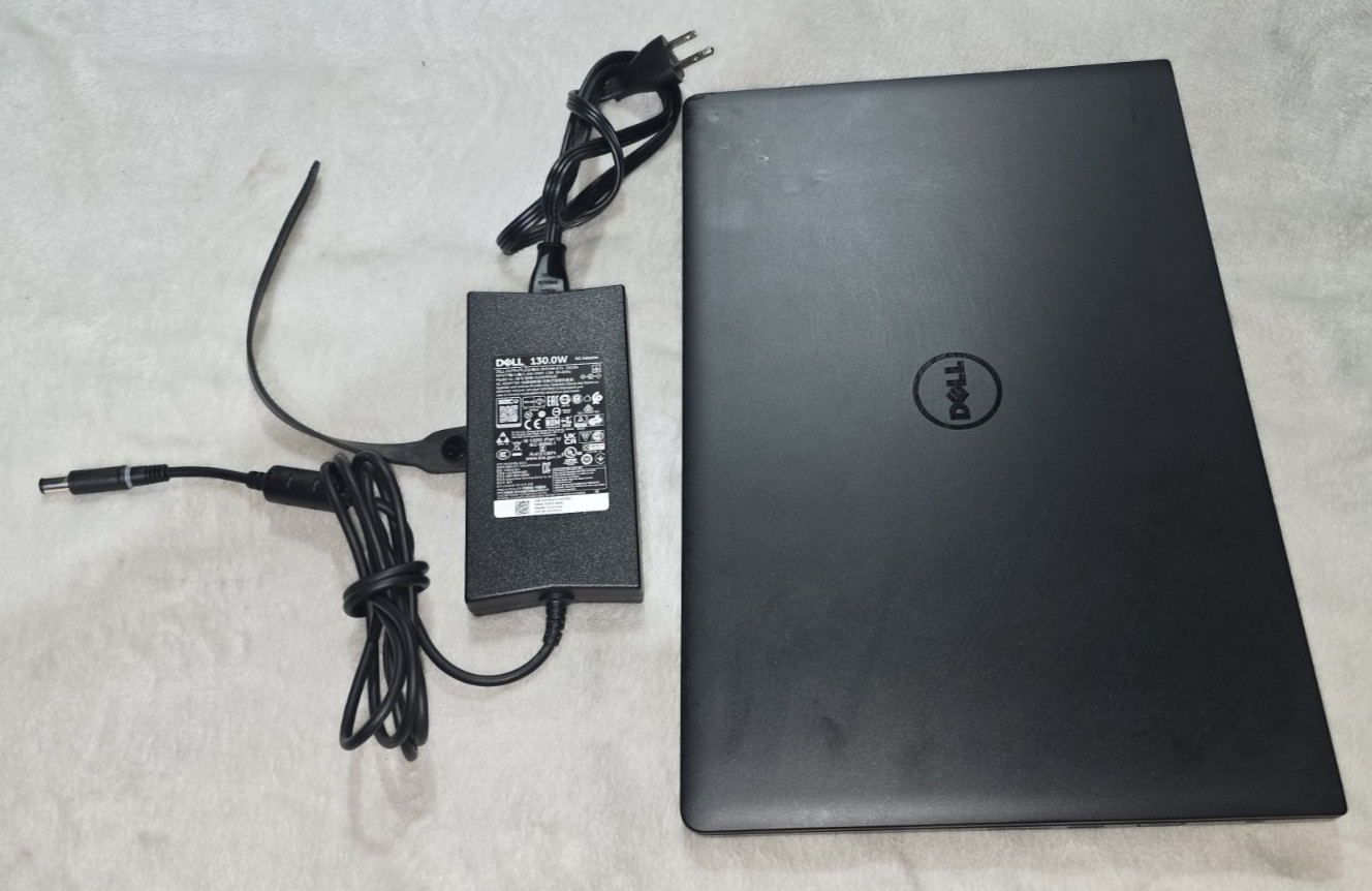 Dell Laptop Latitude 3570 BLACK Built-in Webcam w/ Power Adapter Working
