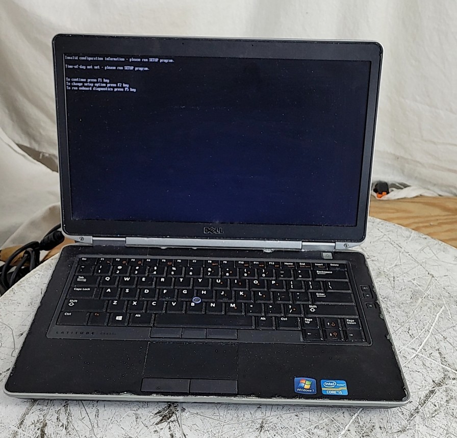 DELL LATITUDE E6430S Laptop Core I5-3340M 8GB 320GB SEE NOTES