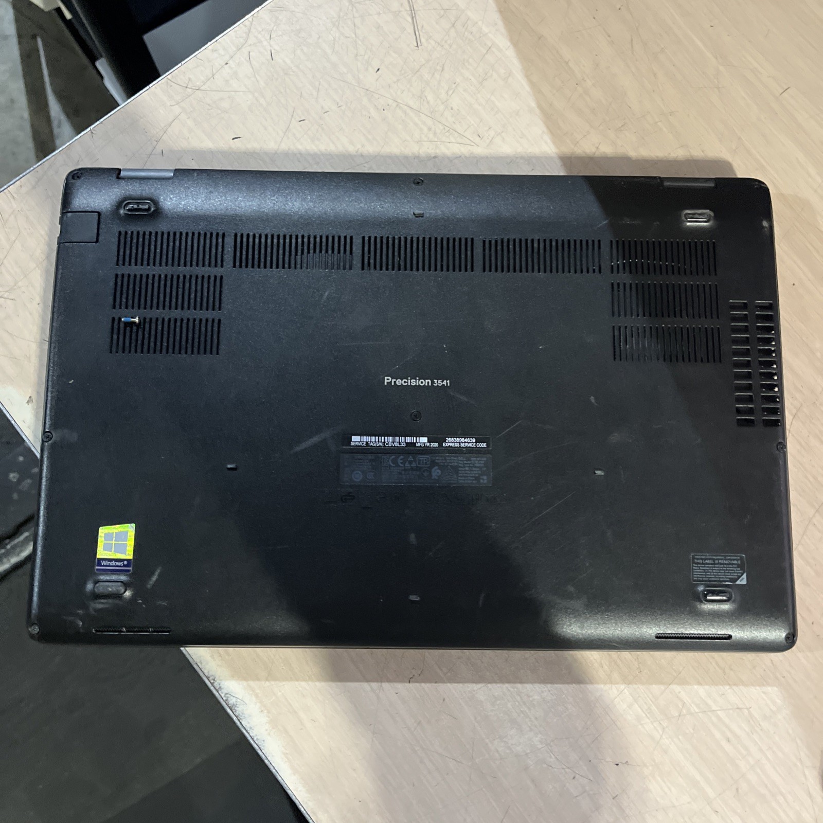 DELL PRECISION 3541 INTEL CORE I5-9400H 2.50GHZ 16GB RAM NO HD