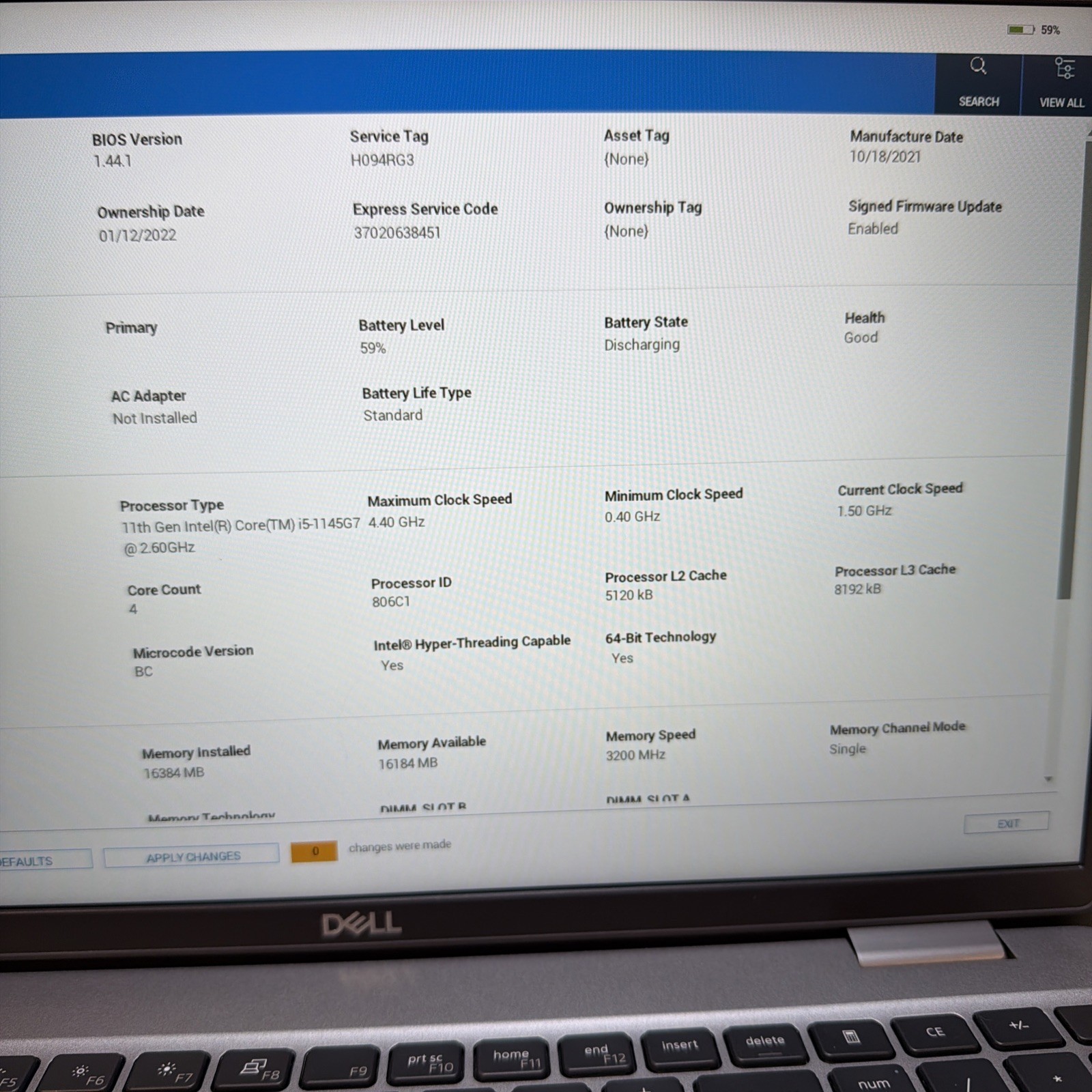 Dell Latitude 5520 i5-1145G7 16GB 512GB SSD 15″ FHD Win11 – Some Scratches