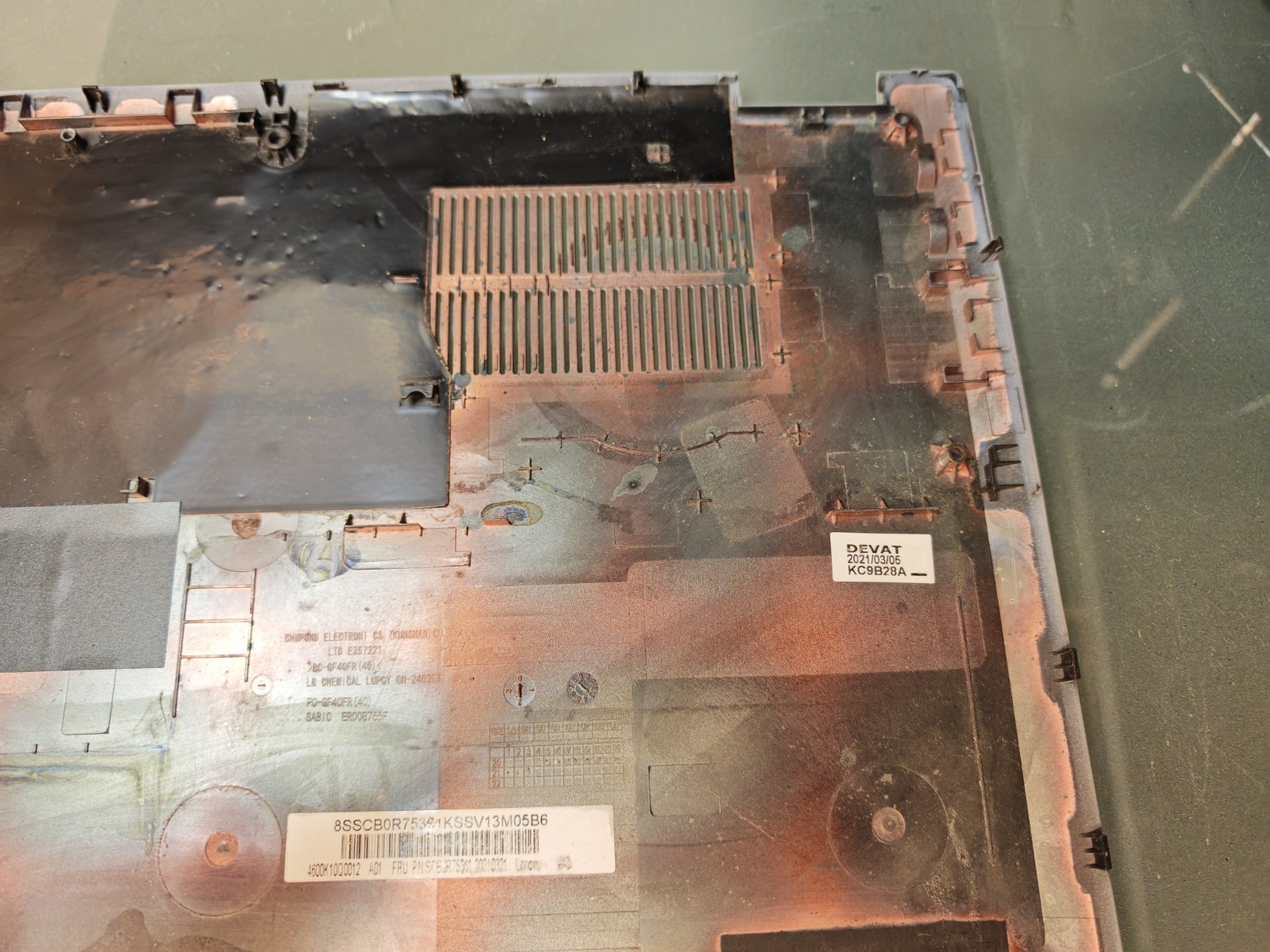 LENOVO FLEX 5 5-14ARE05 5-14IIL05 5-14IT BOTTOM CASE SCB0R75361