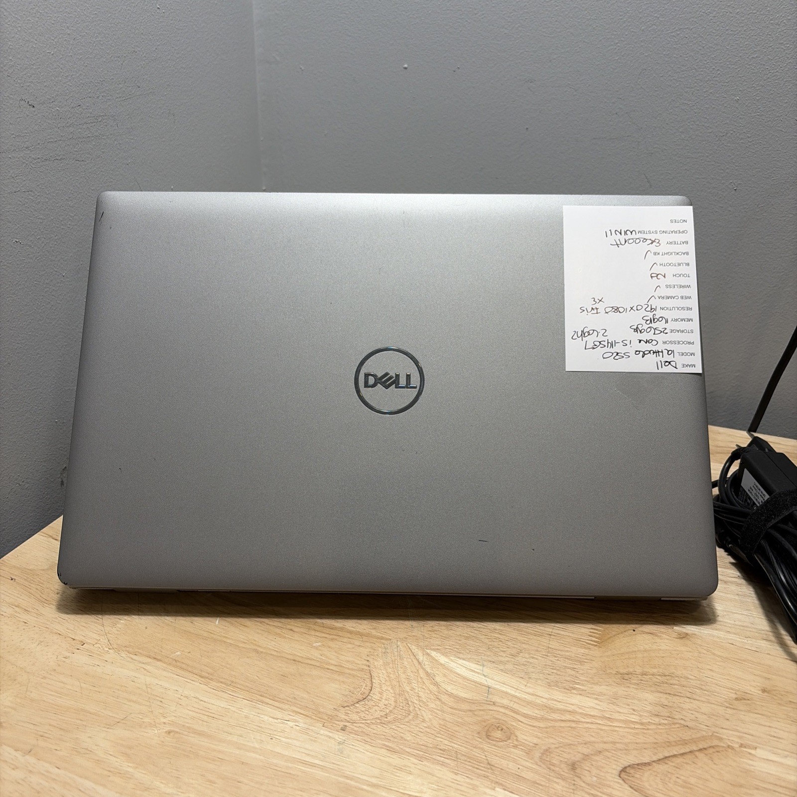 Dell Latitude 5520 Core i5-1145G7 2.60GHz, 16GB, 256GB SSD WebCam, WiFi W11 Cord