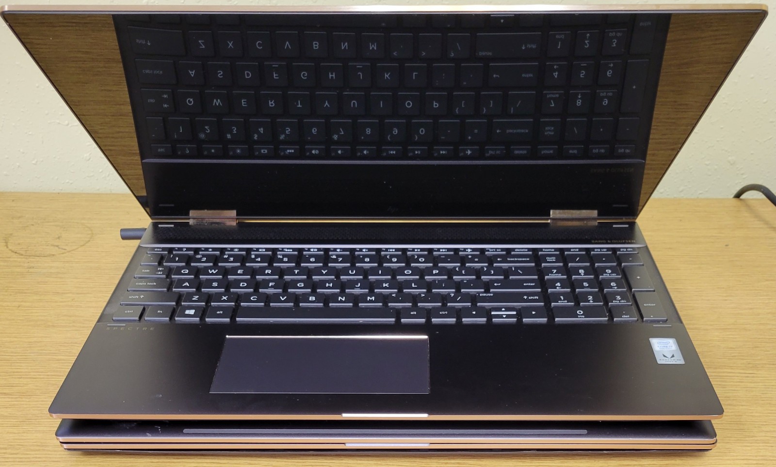 (Lot of 2)HP Spectre X360 i7-8705G 3.10GHz 8GB 4k Radeon Vega M GL No OS/SSD/HDD