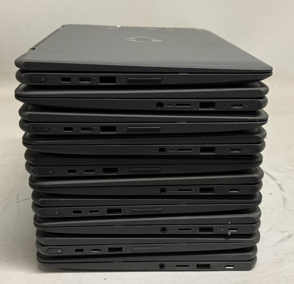 HP Chromebook x360 11 G1 EE 2in1 (N3350 – 4GB RAM – 32GB Storage) – Lot of 10