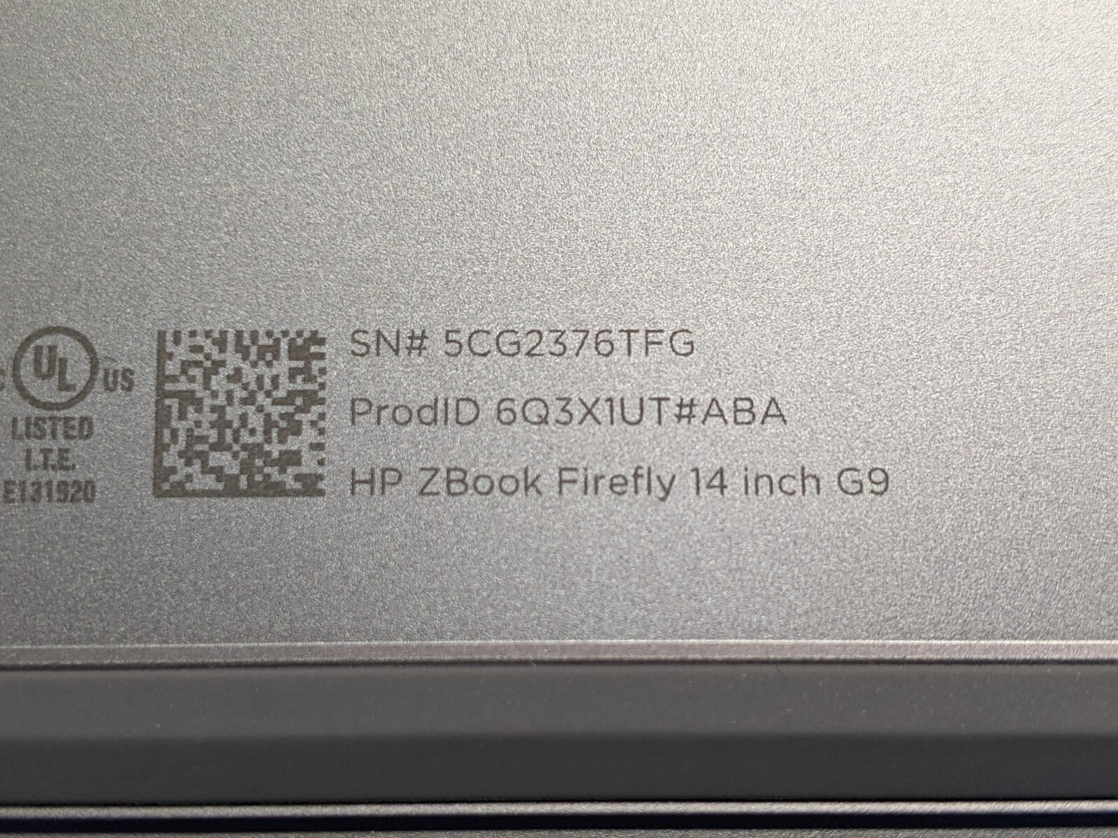 HP ZBook Firefly G9 14″FHD+ i5-1250P 1.7GHz 16GB 256GB SSD W11P WRNTY-10/25 +PA