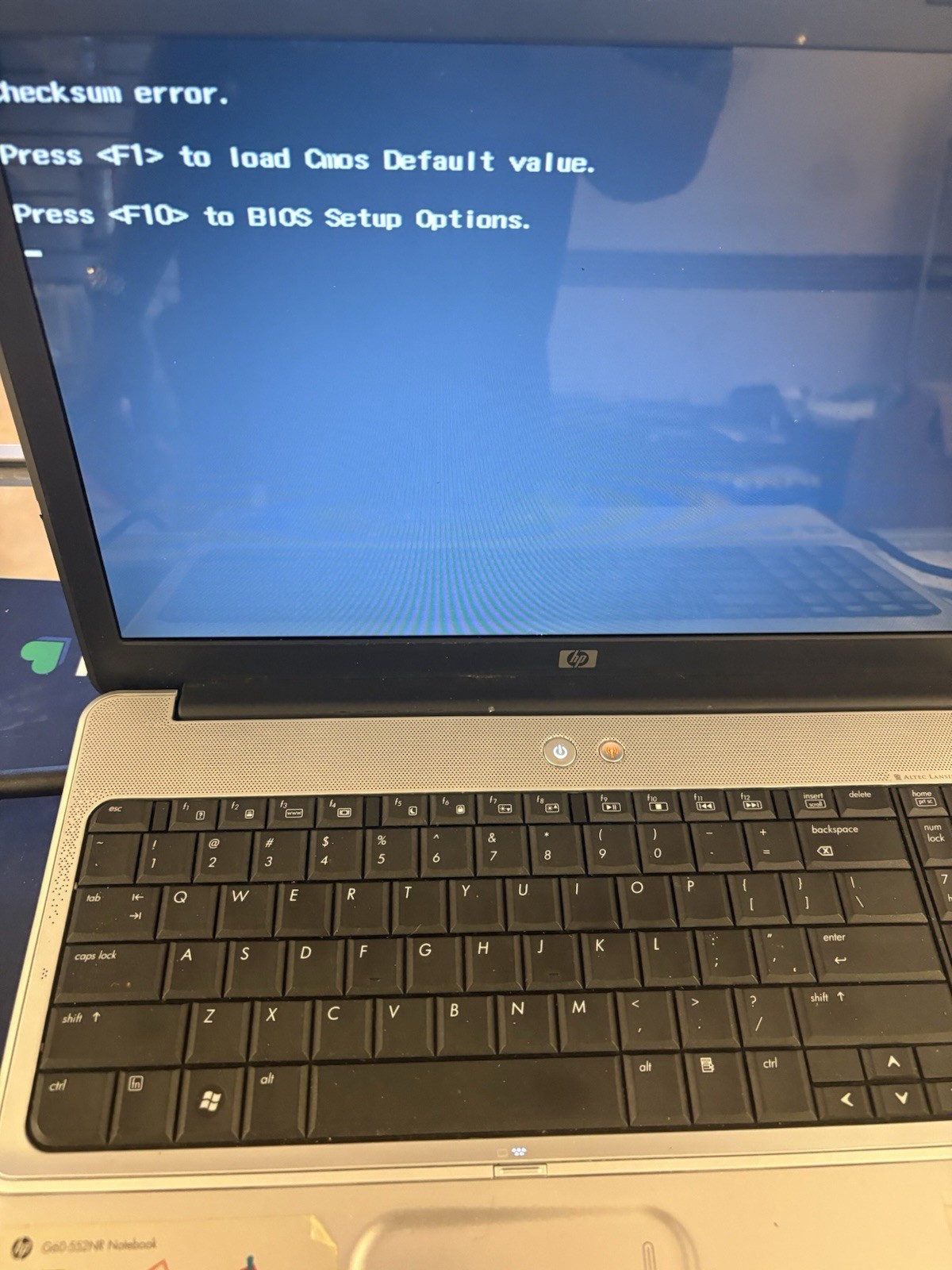 HP G60-552NR Notebook 15″ Laptop Intel Pentium Dual Core-
