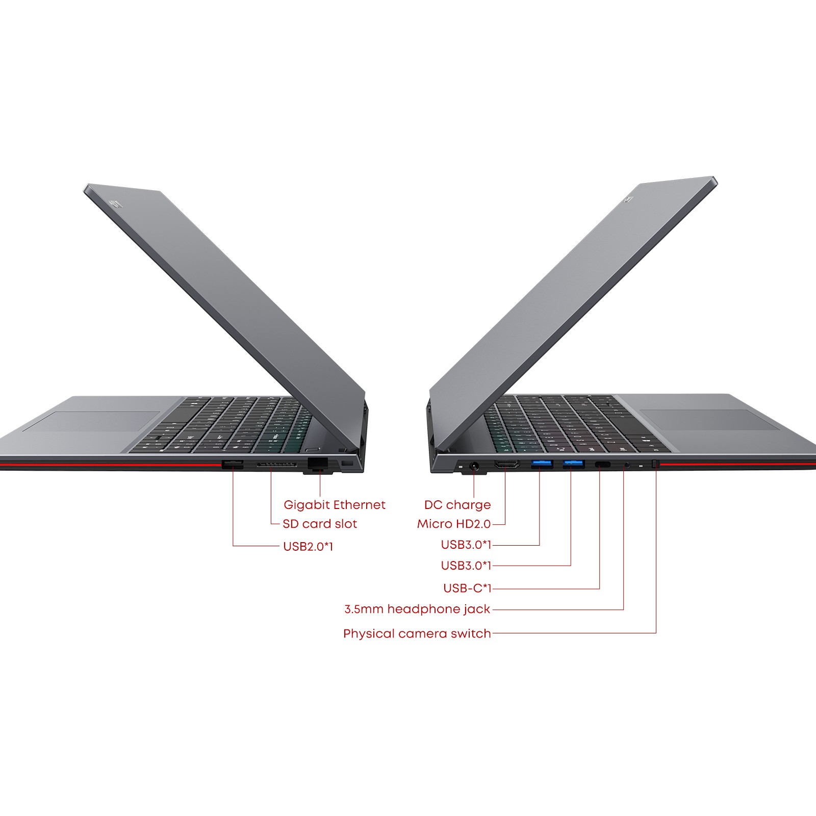 CHUWI Gemibook X 15.6 Inch Windows Laptop Intel Celeron N5100 4GB RAM 128GB SSD