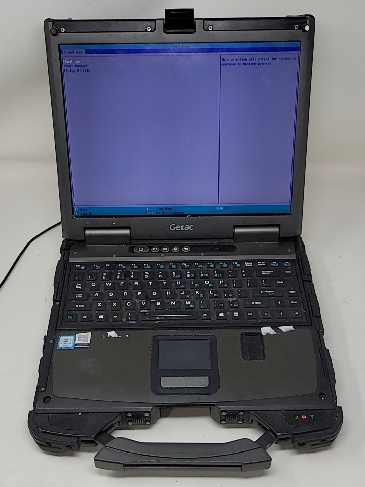 GETAC B300G6 Laptop Intel I5-6200U For Parts/Needs Repair SEE NOTES