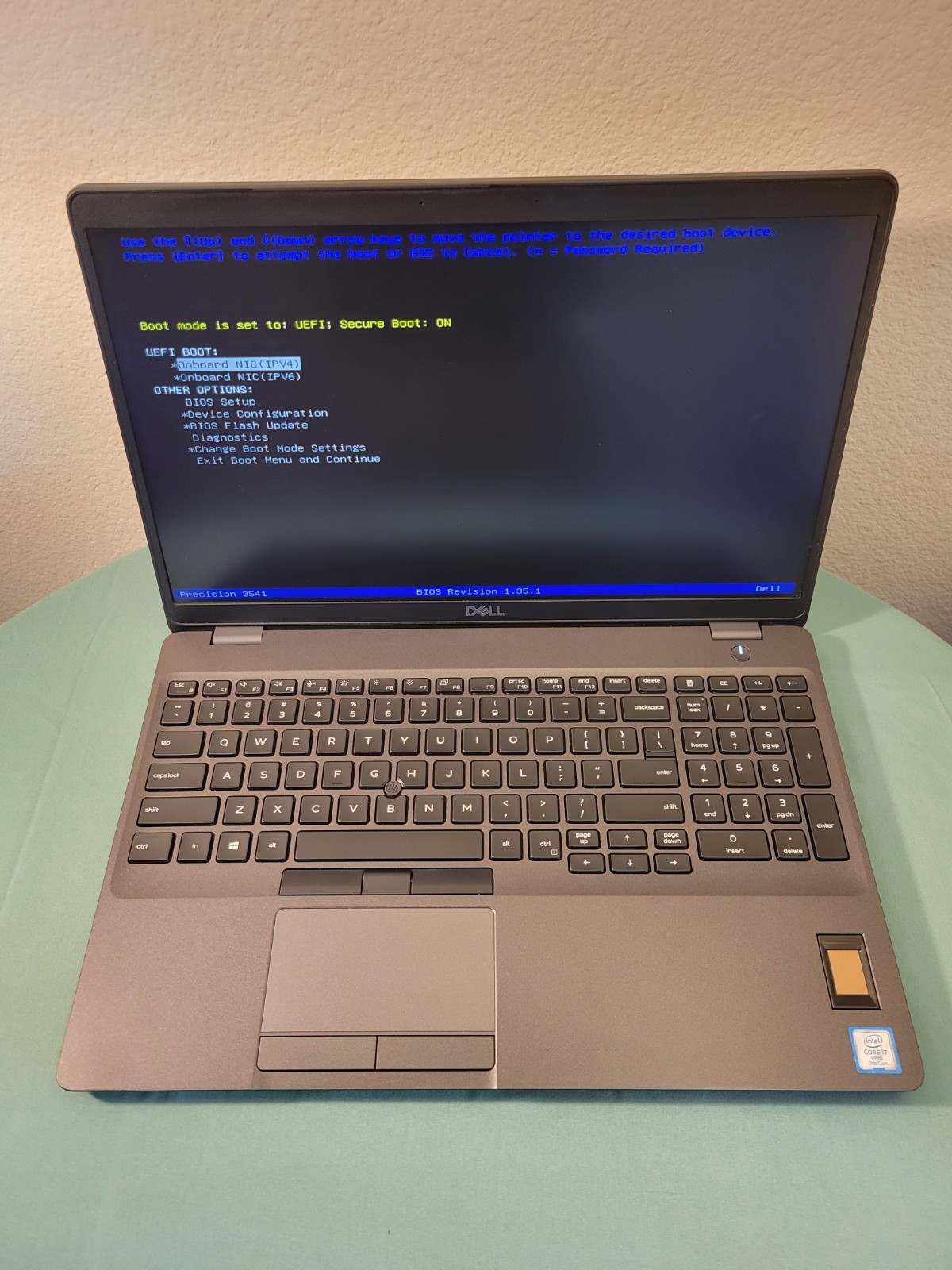 Dell Precision 3541 15.6″ Intel i7-9850H 16GB RAM NO SSD/OS **BIOS LOCKED**