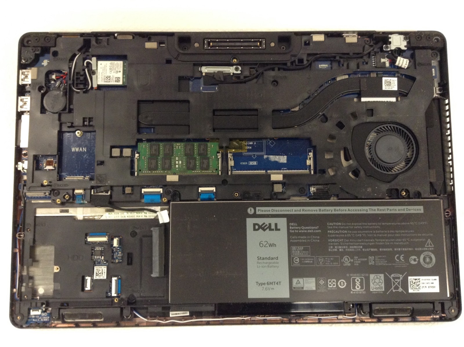 Dell Latitude E5570 Laptop 15.6″ i5-6300U 2.40Ghz 8GB w/ Charger, No HD, READ