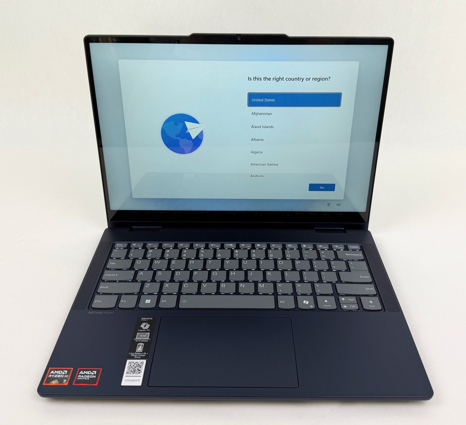 Lenovo Ideapad 5 14AKP10 14″ FHD Touch Ryzen AI7-350 16GB 1TB W11H 2in1 scratchs