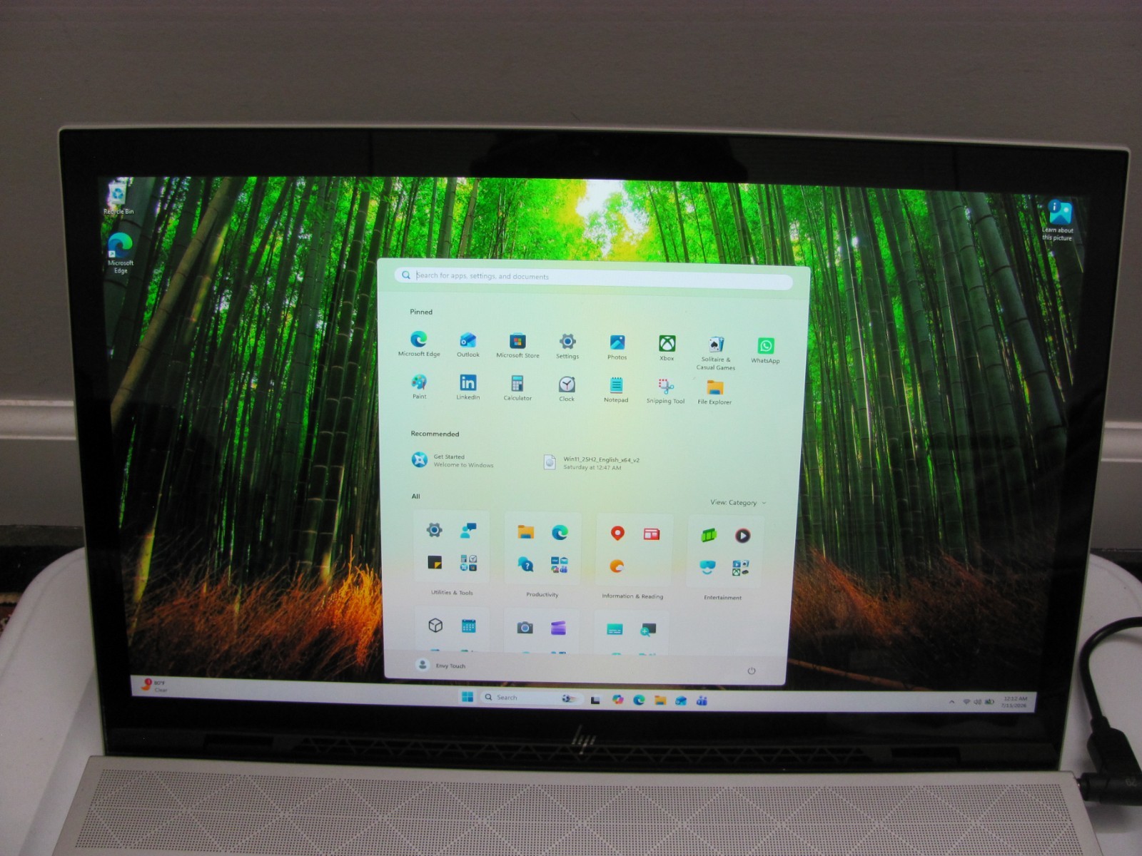 HP ENVY TOUCH 17.3 17M-BW0013DX INTEL i7 8TH G 1.80 16GB 128GB &1TB SATA W11 H64