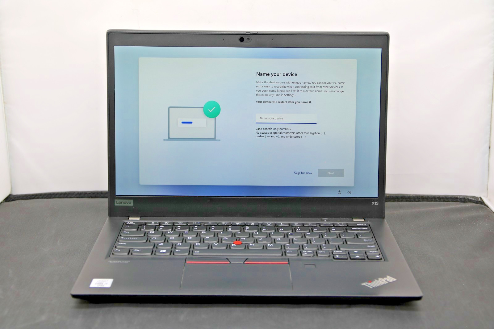 Lenovo ThinkPad X13 Gen 1 – i5-10310U – 16GB, 256GB, Win 11 +ADP *Bad USB Ports*