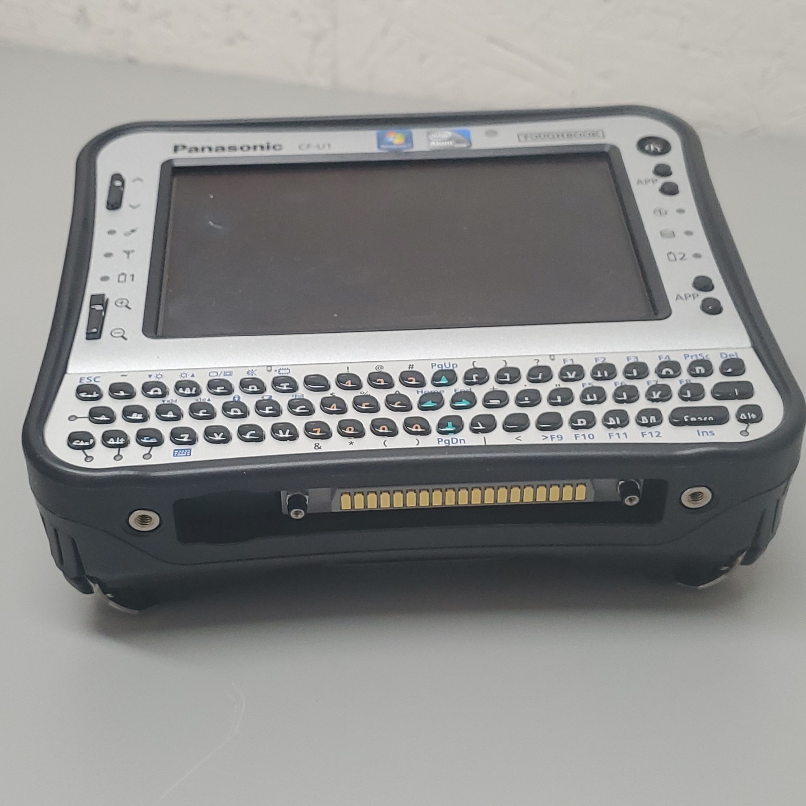 Panasonic CF-U1 Rugged Laptop Tablet Computer – Boots – No AC/OS – Atom Z530