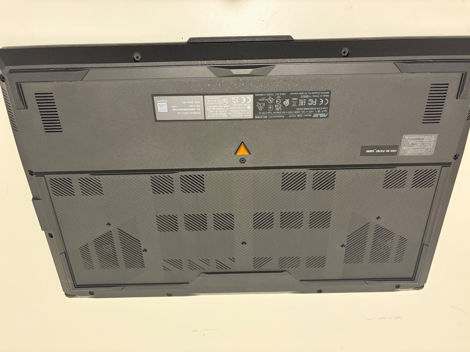 asus tuf f17 gaming laptop