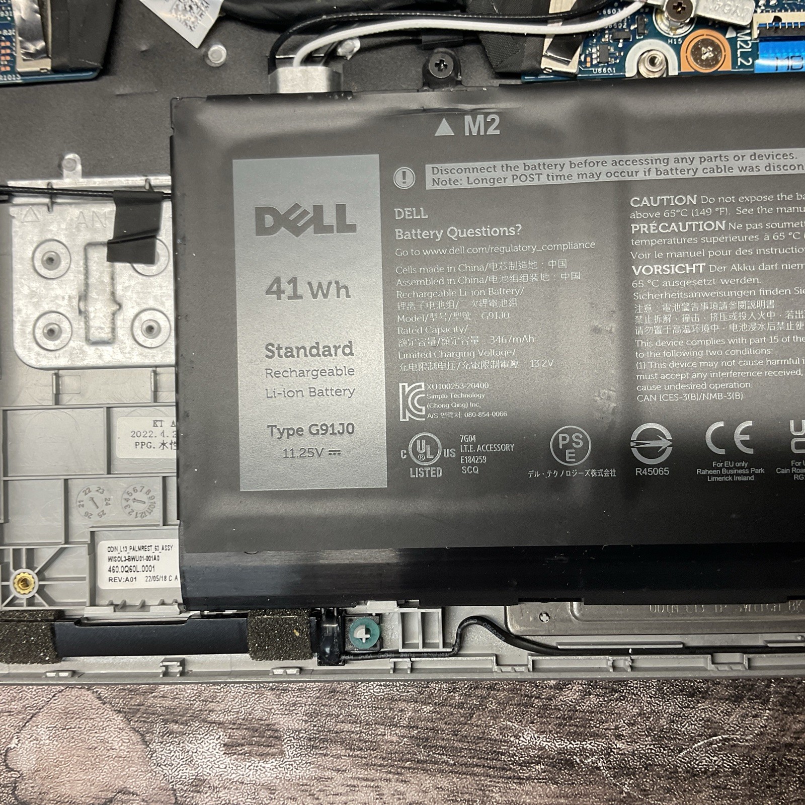 Dell Latitude 3330 / i5 11th Gen / 16GB RAM / BIOS Locked / Cracked Screen / C15
