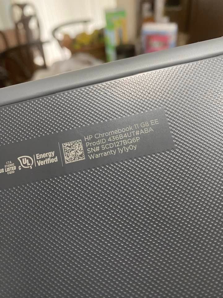 HP Chromebook 11 G8 EE 11.6″ 32GB N4020 ChromeOS, Gray Tested Works 100%