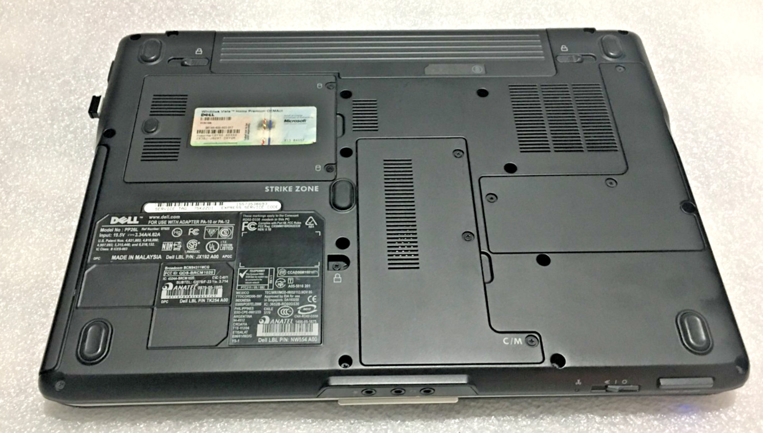 Dell Inspiron 1420 14″ Laptop Intel Core 2 Duo 1014MB Intel (R) Cote (TM) 2 DUO