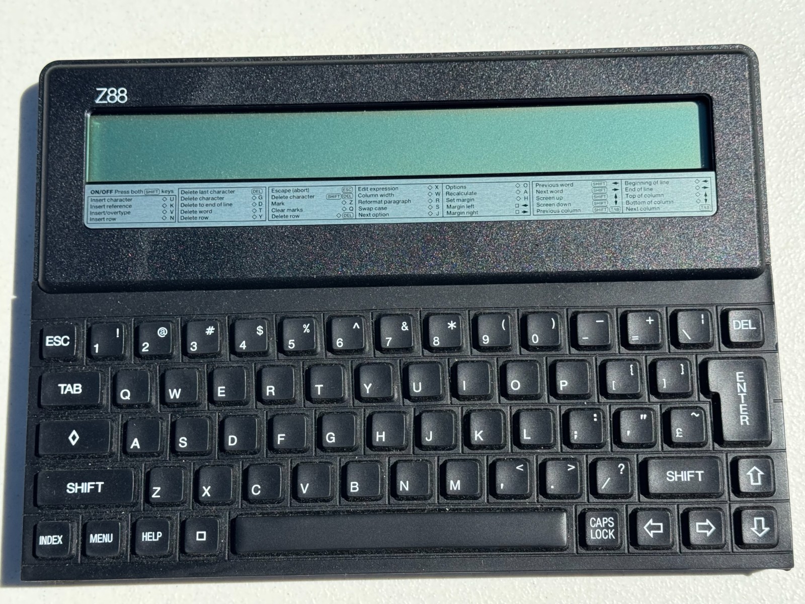 Cambridge Z88 Vintage Working Portable Computer Package w PC Link + 32k EPROM